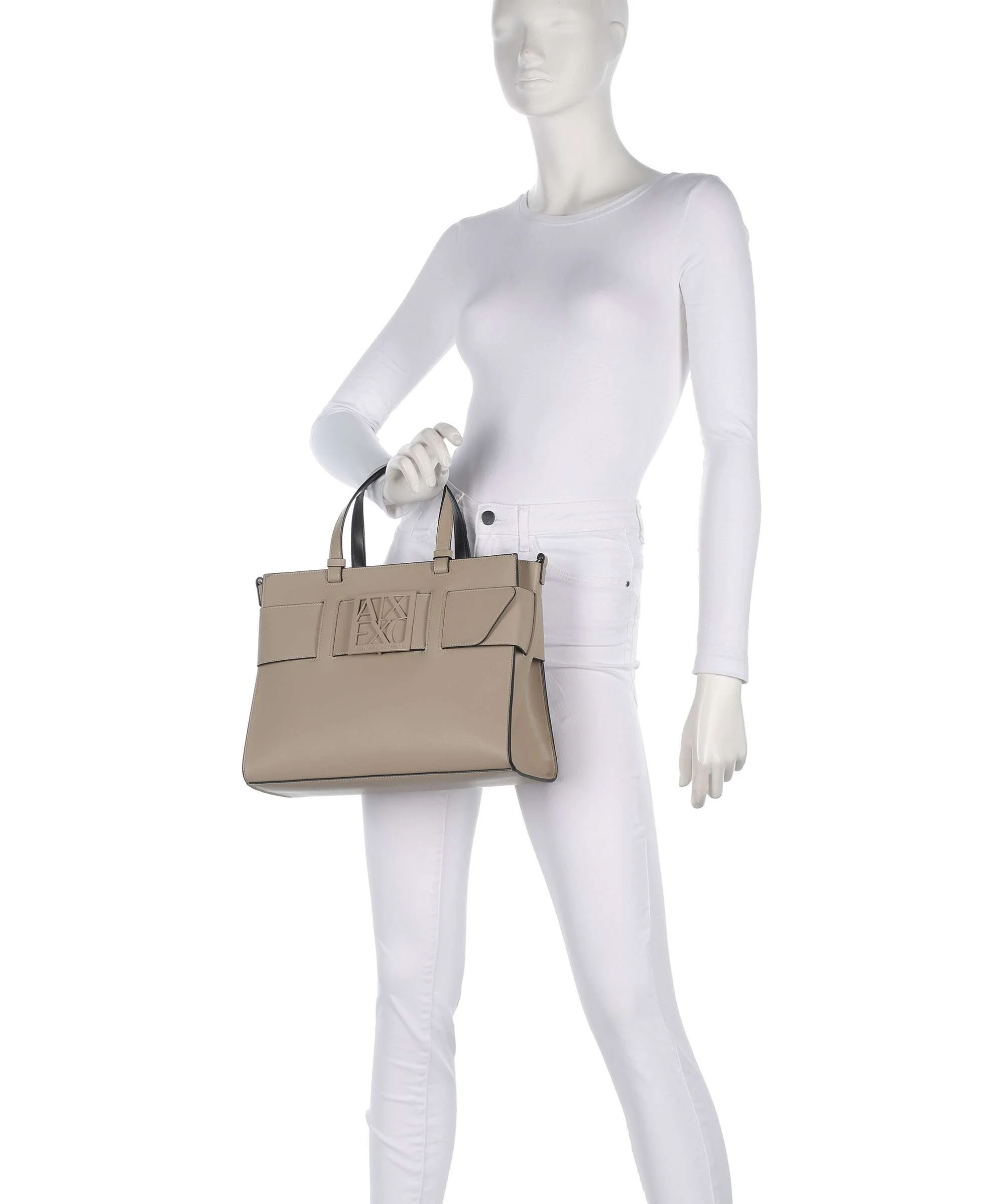 Armani Exchange Susy Torebka sand - Image 3
