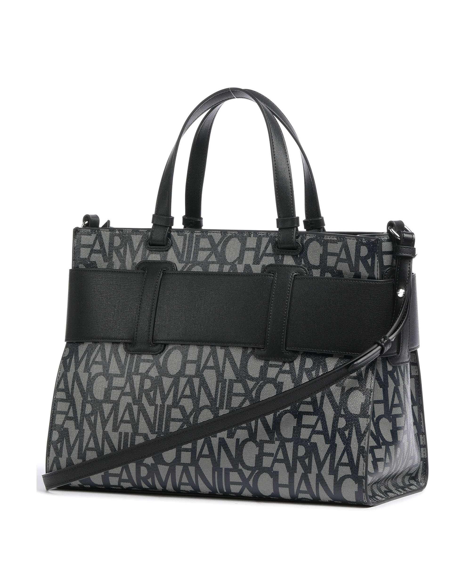 Armani Exchange Susy Torebka beige/black - Image 2
