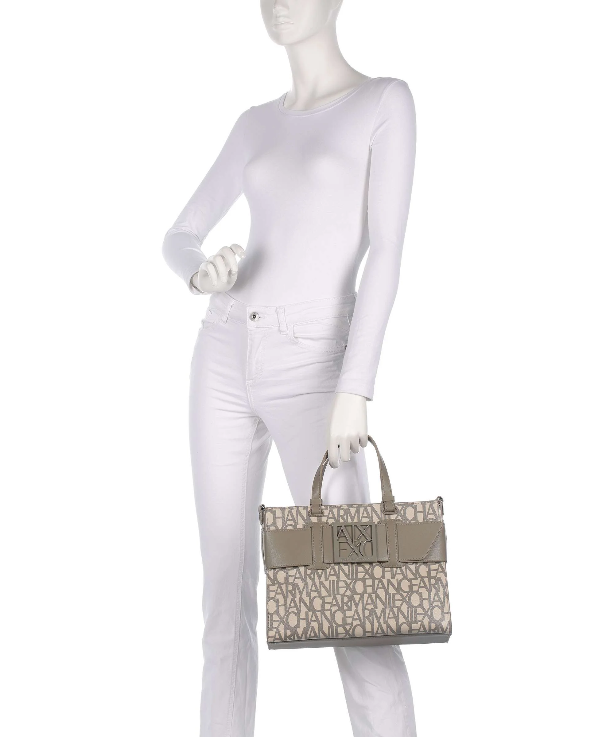 Armani Exchange Susy Torebka sound sand/brown bass - Image 3