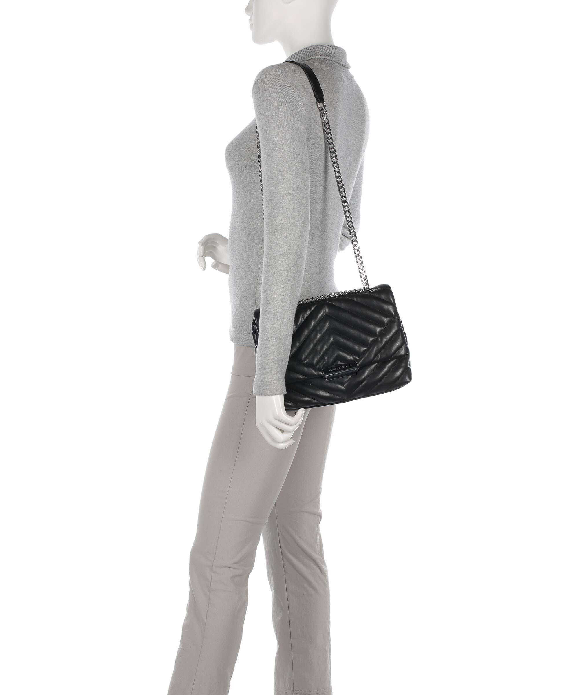 Armani Exchange Victoria M Torba na ramię black - Image 3