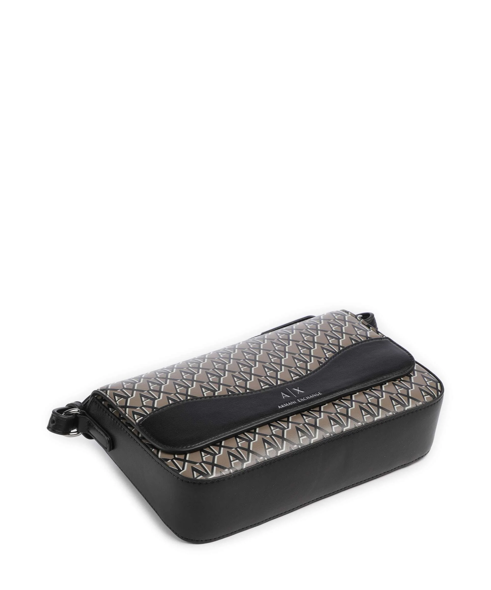 Armani Exchange Wave Monogram Torba przez ramię brown bass/black - Image 5