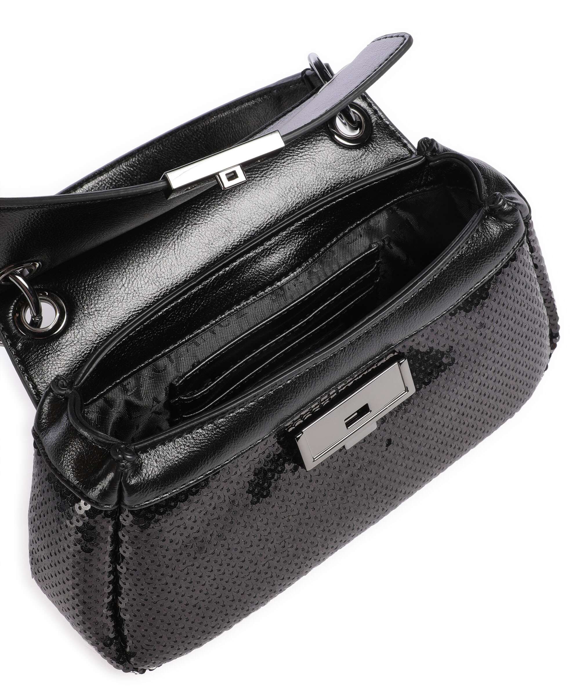 Armani Exchange Wave Torba przez ramię black - Image 6