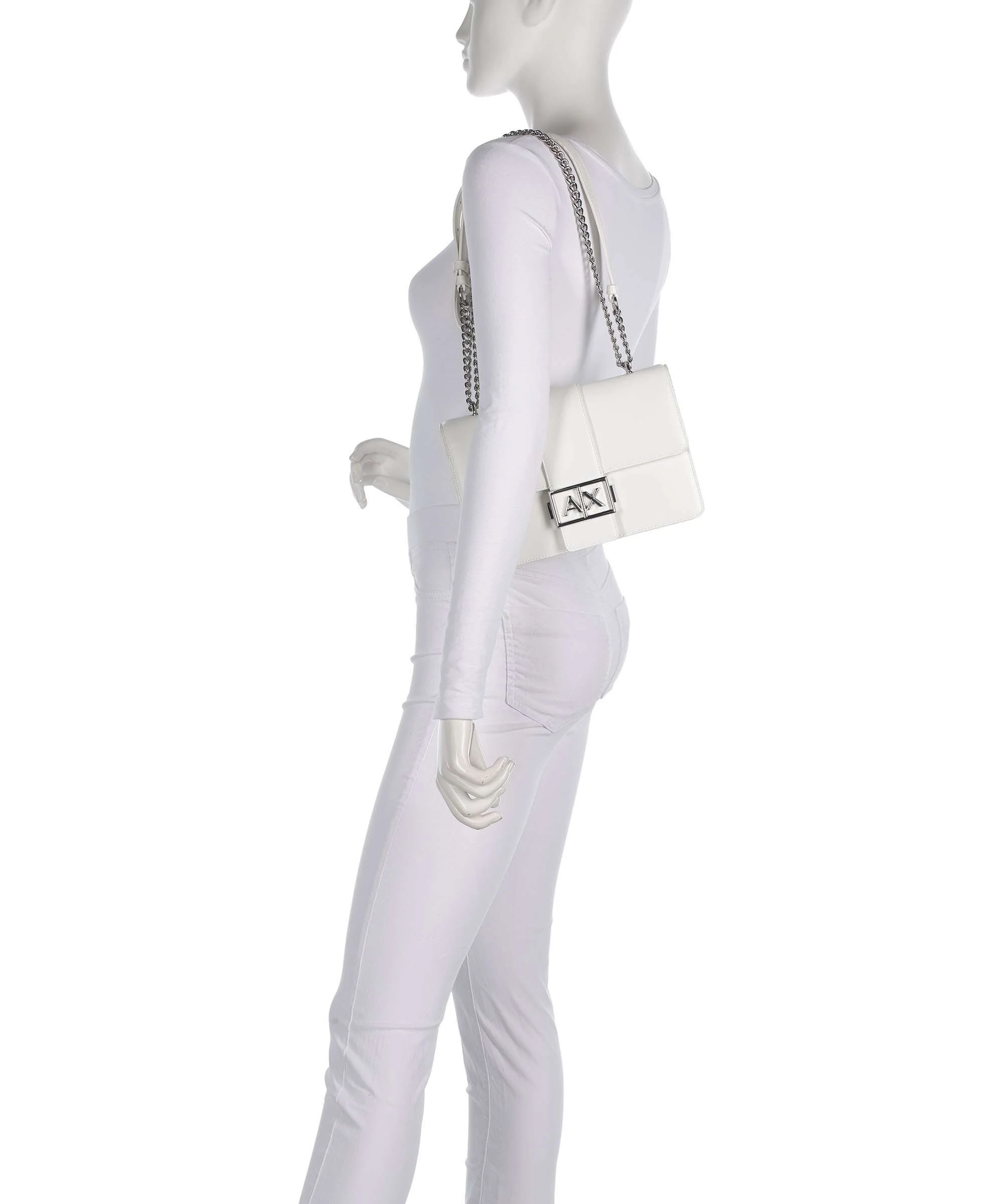 Armani Exchange Wonder M Torba na ramię off white - Image 4