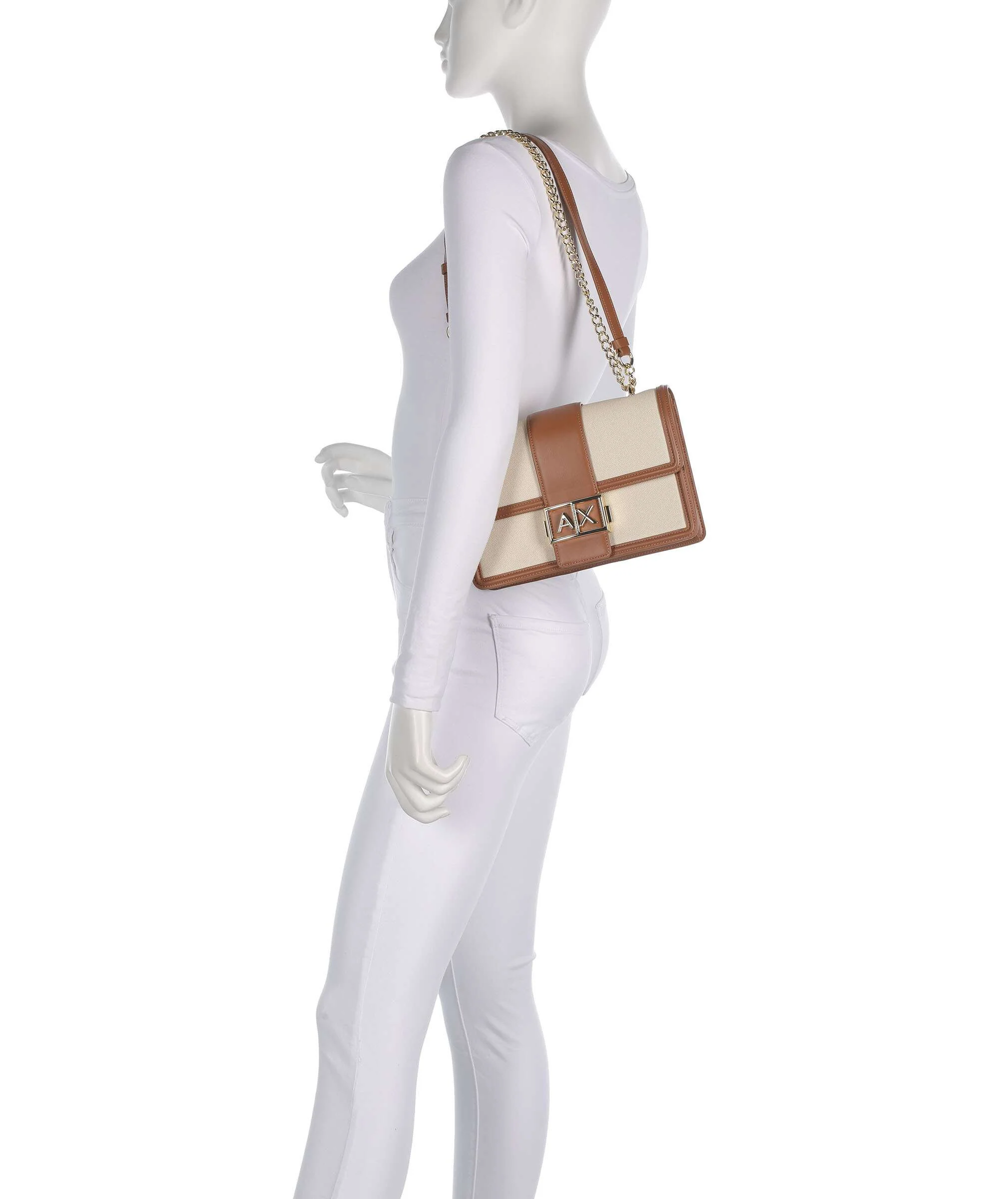 Armani Exchange Wonder M Torba na ramię natural/saline clay - Image 4
