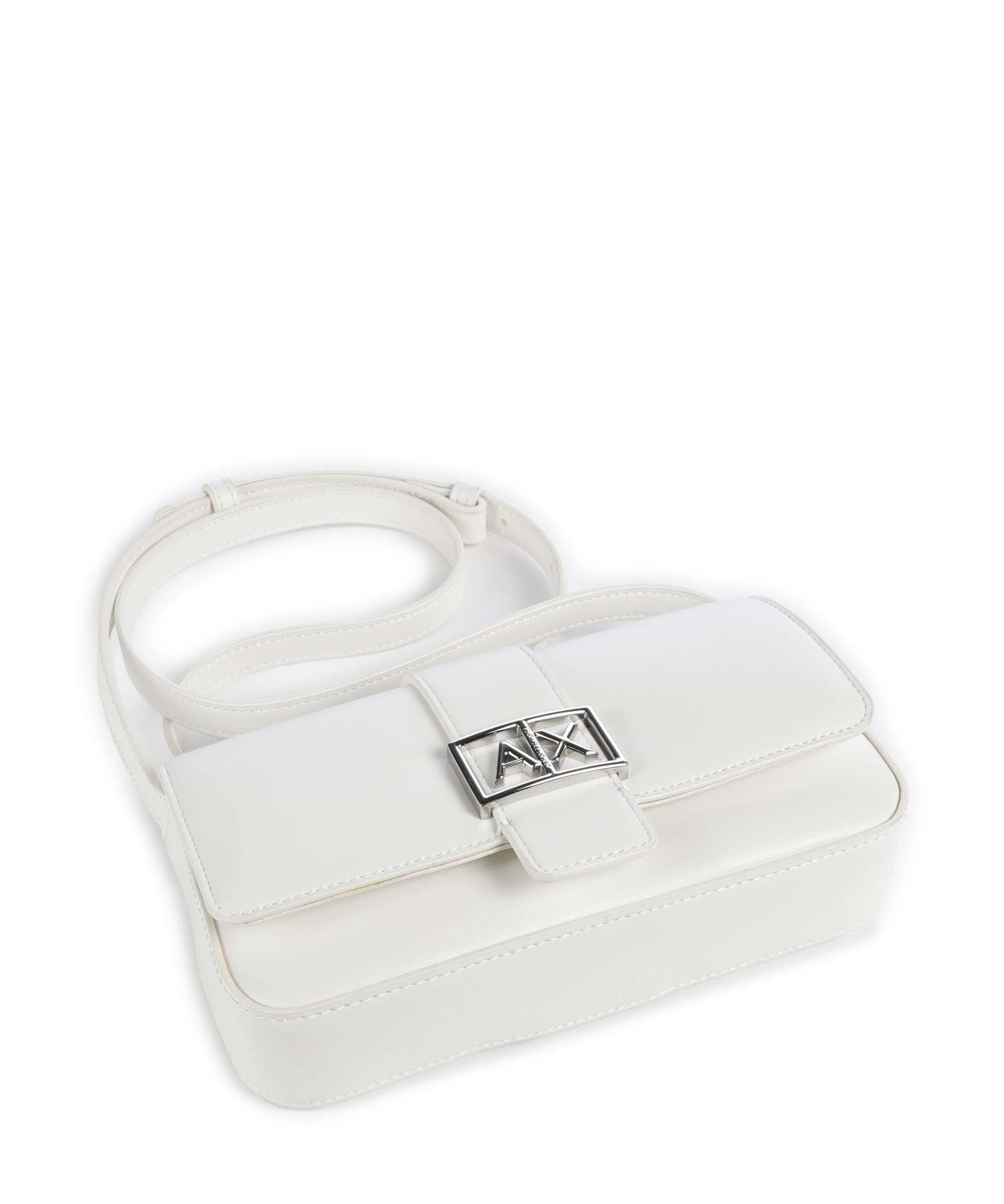 Armani Exchange Wonder Mini Torba przez ramię off white - Image 4