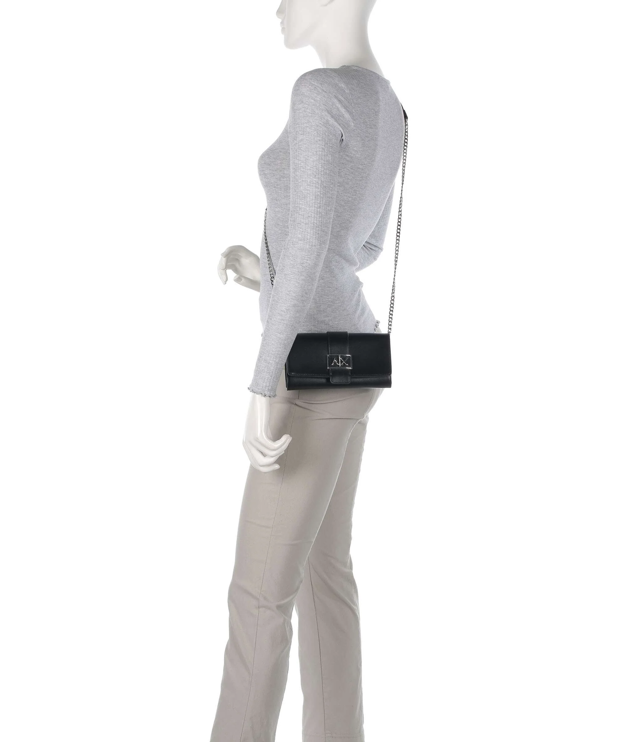 Armani Exchange Wonder Torba przez ramię black - Image 3