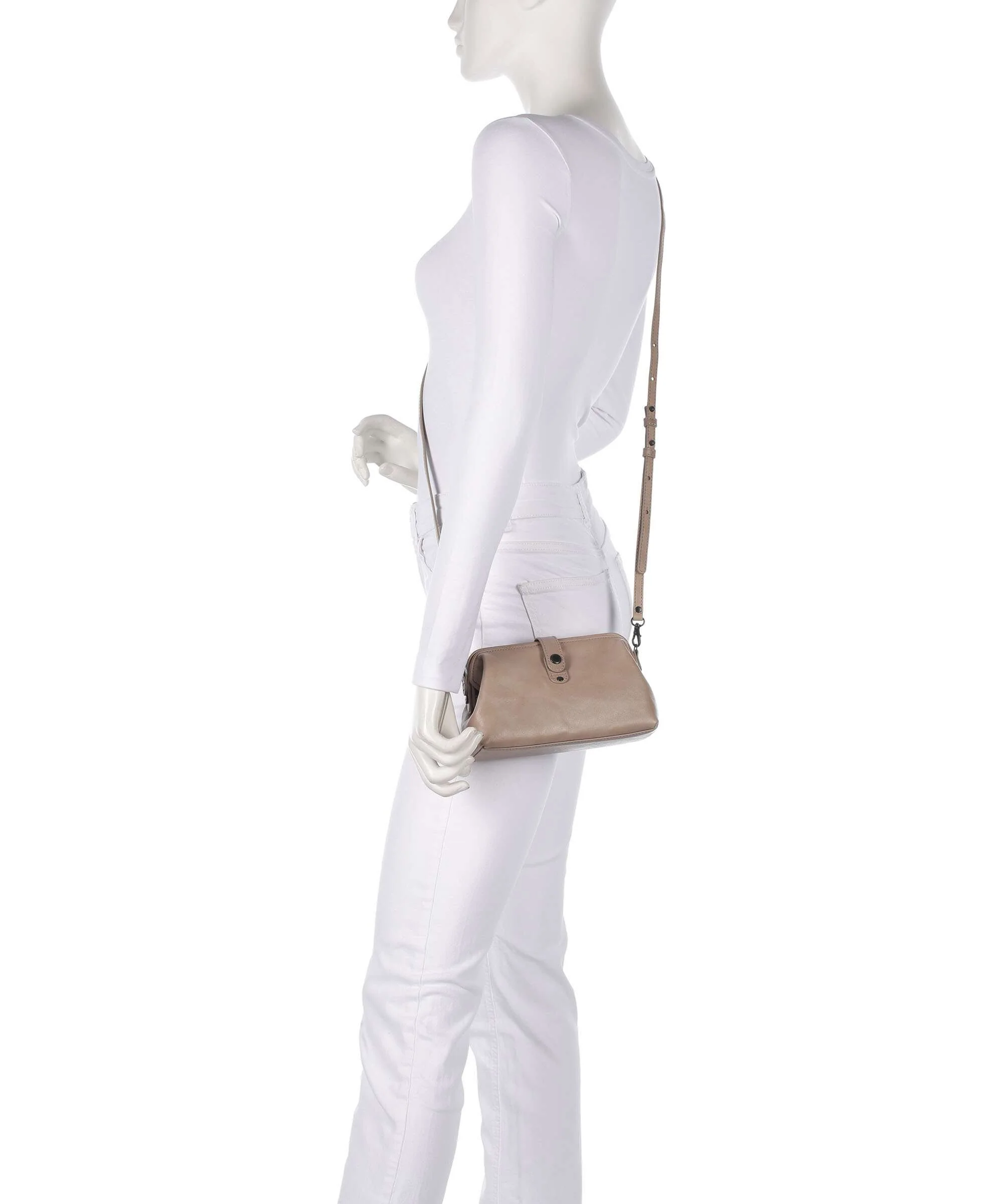 Aunts & Uncles Grandma's Luxury Club Mrs. Eclair Torba przez ramię vintage khaki - Image 3