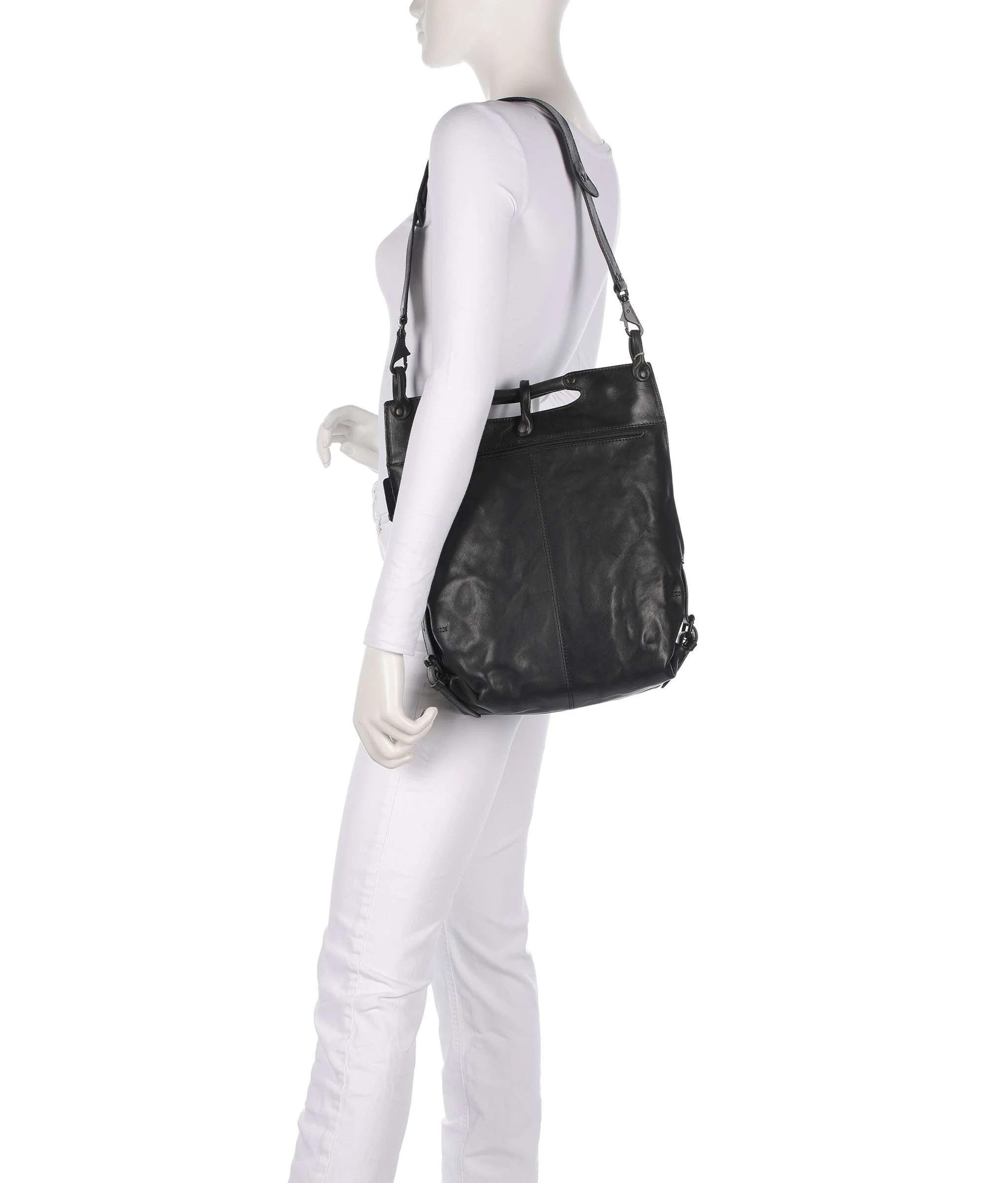 Aunts & Uncles Grandma's Luxury Club Mrs. Pancake Torba na ramię jet black - Image 4