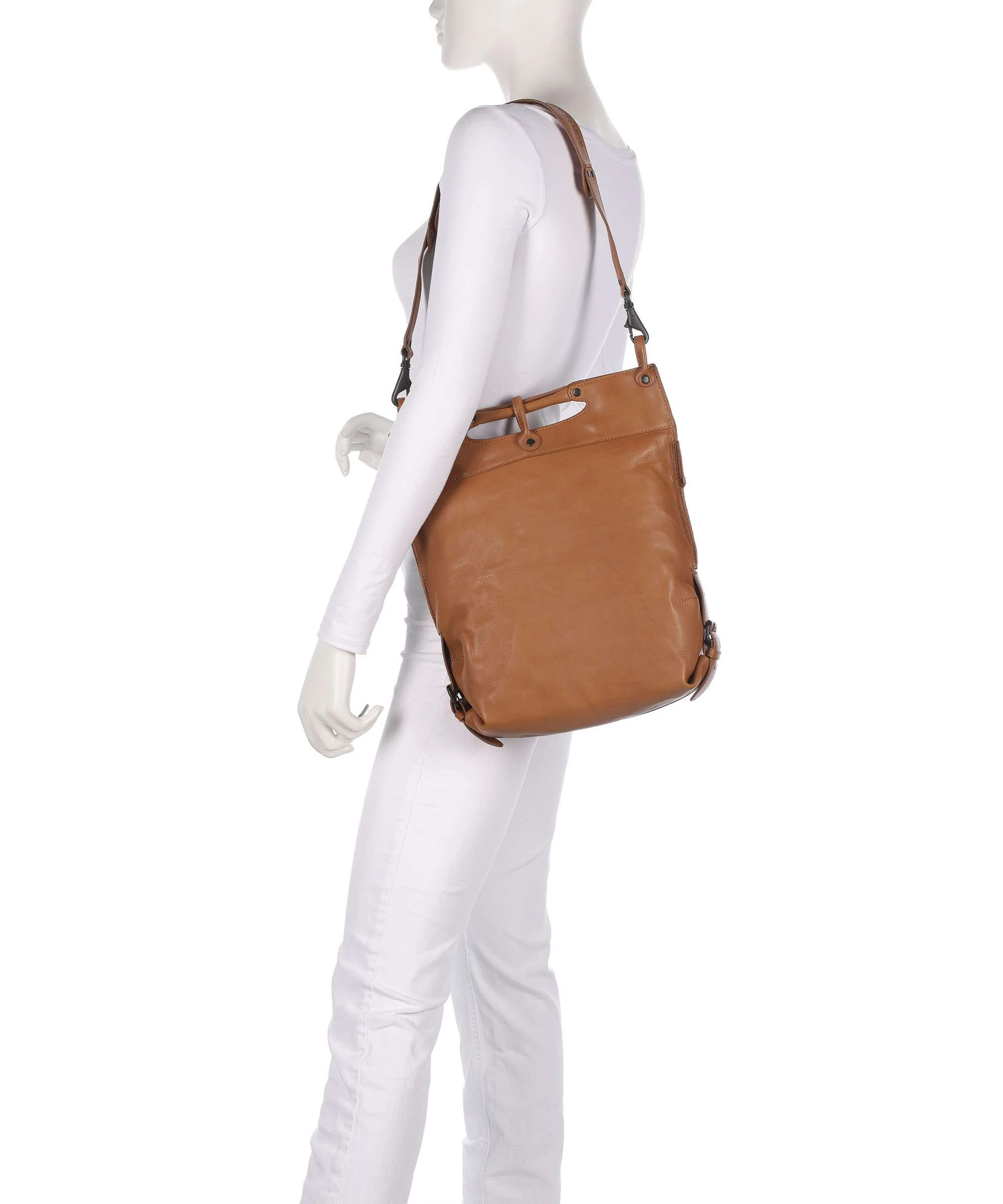 Aunts & Uncles Grandma's Luxury Club Mrs. Pancake Torba na ramię cognac - Image 3