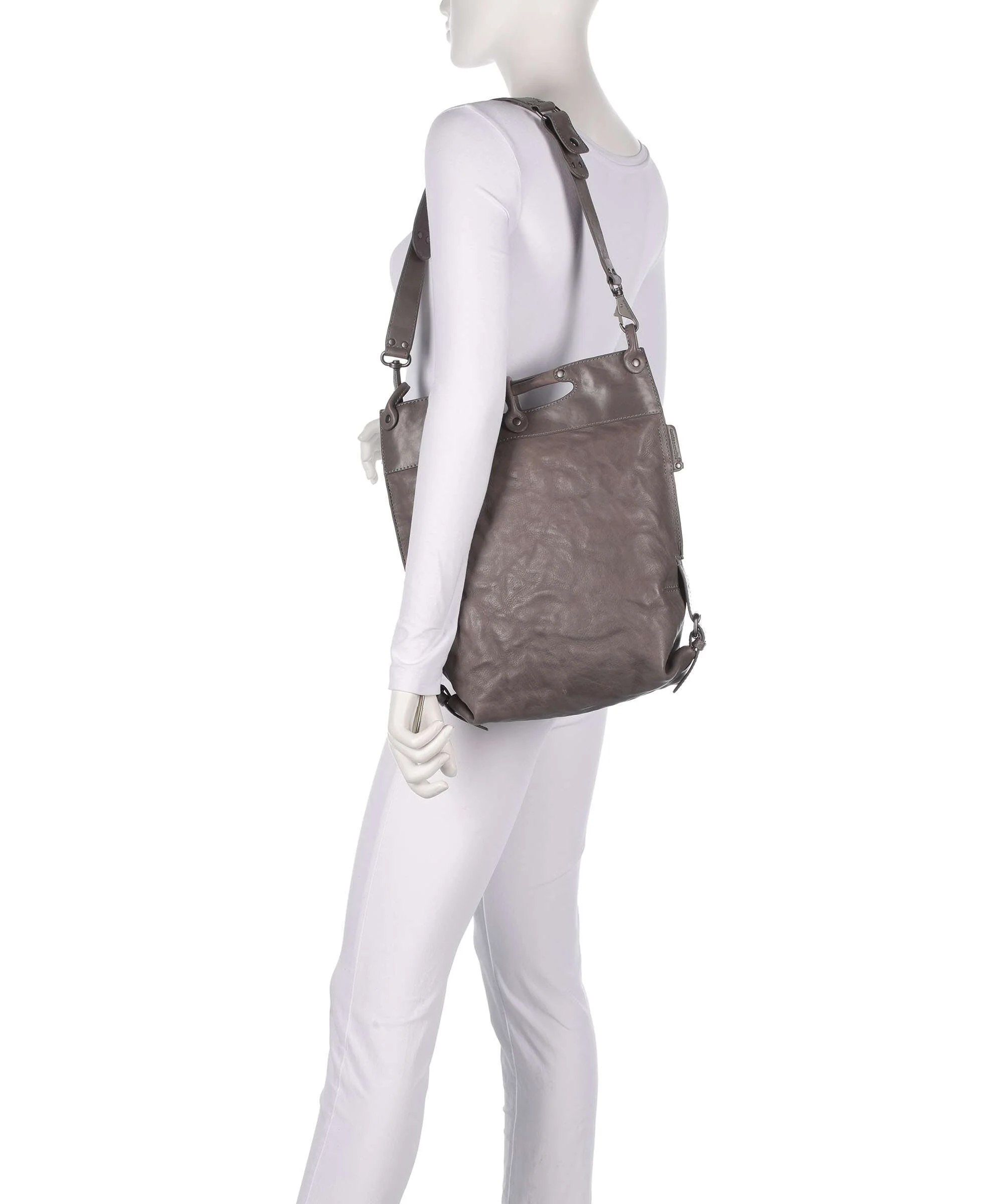 Aunts & Uncles Grandma's Luxury Club Mrs. Pancake Torba na ramię oyster grey - Image 4