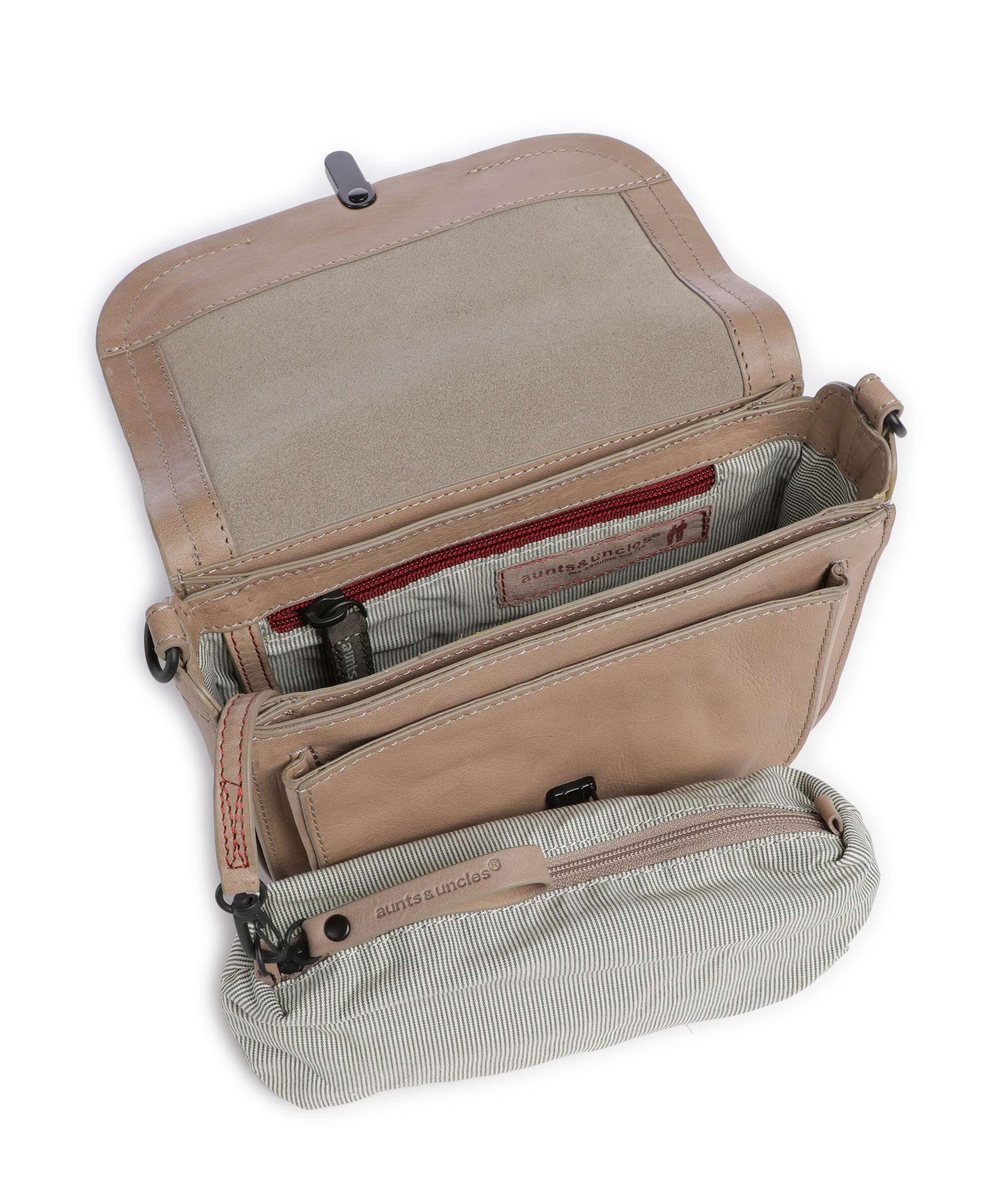 Aunts & Uncles Grandma's Luxury Club Mrs. Waffle Torba przez ramię vintage khaki - Image 6