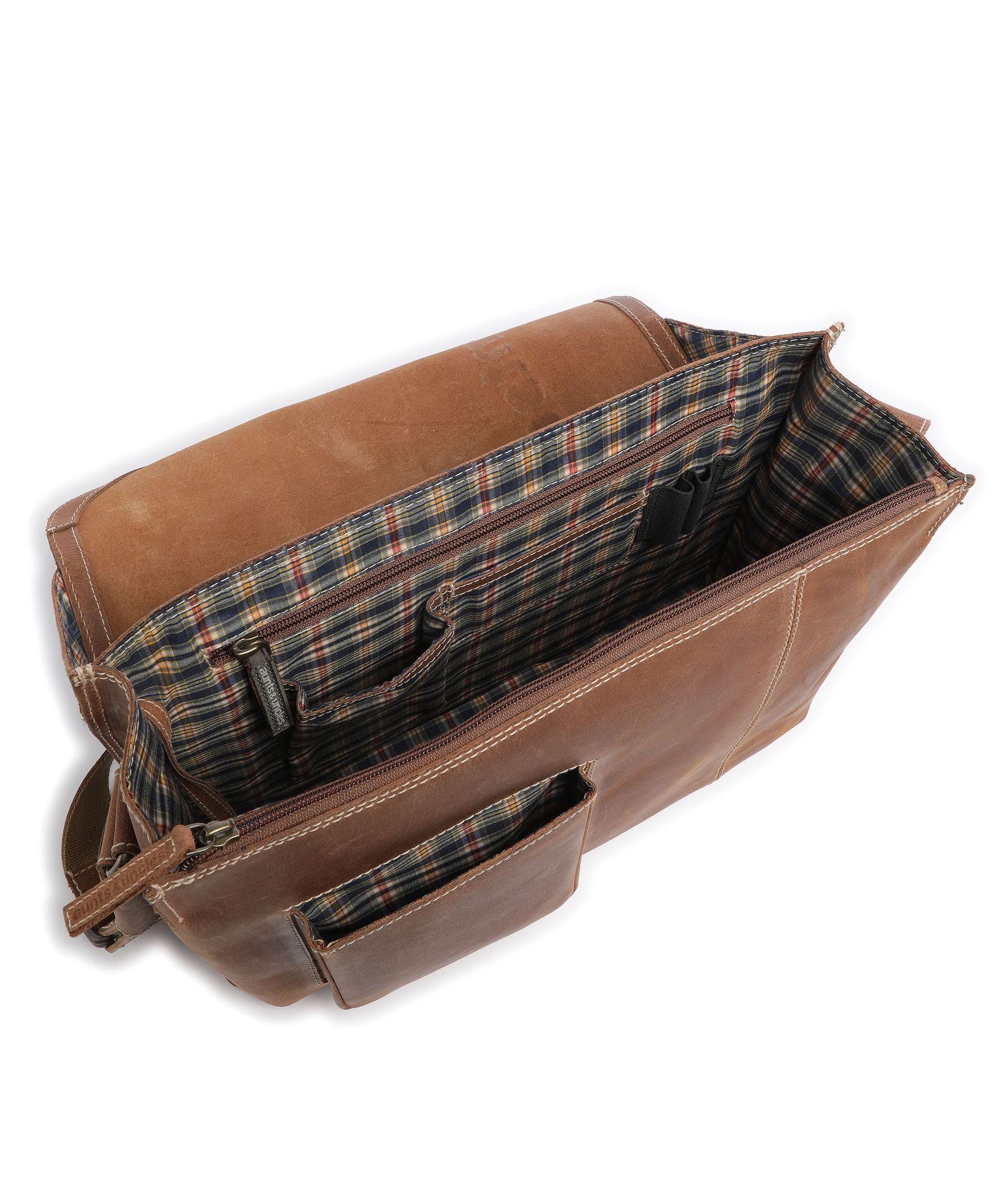 Aunts & Uncles Hunter Medium Judd Listonoszka vintage tan - Image 5