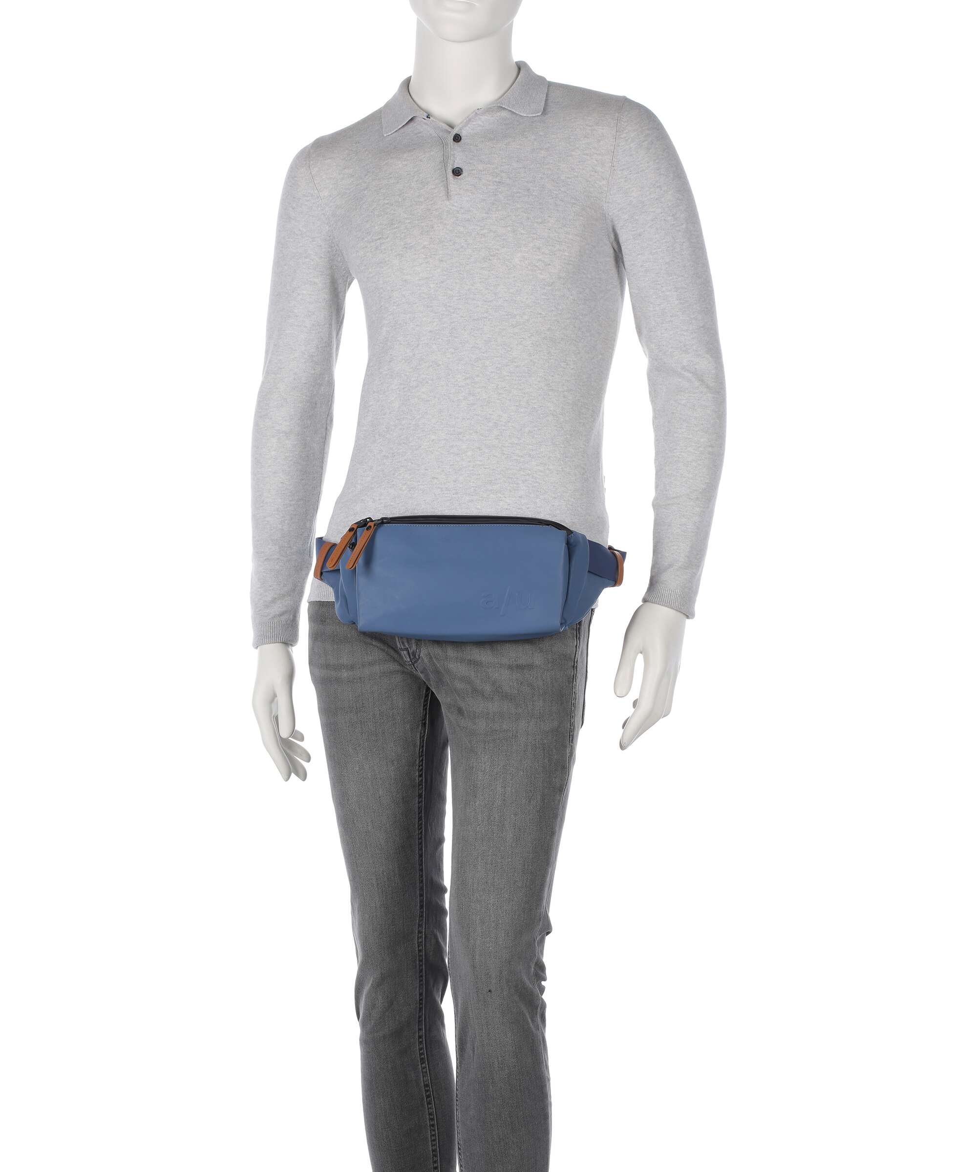 Aunts & Uncles Japan Himeji Saszetka nerka blue jeans - Image 3