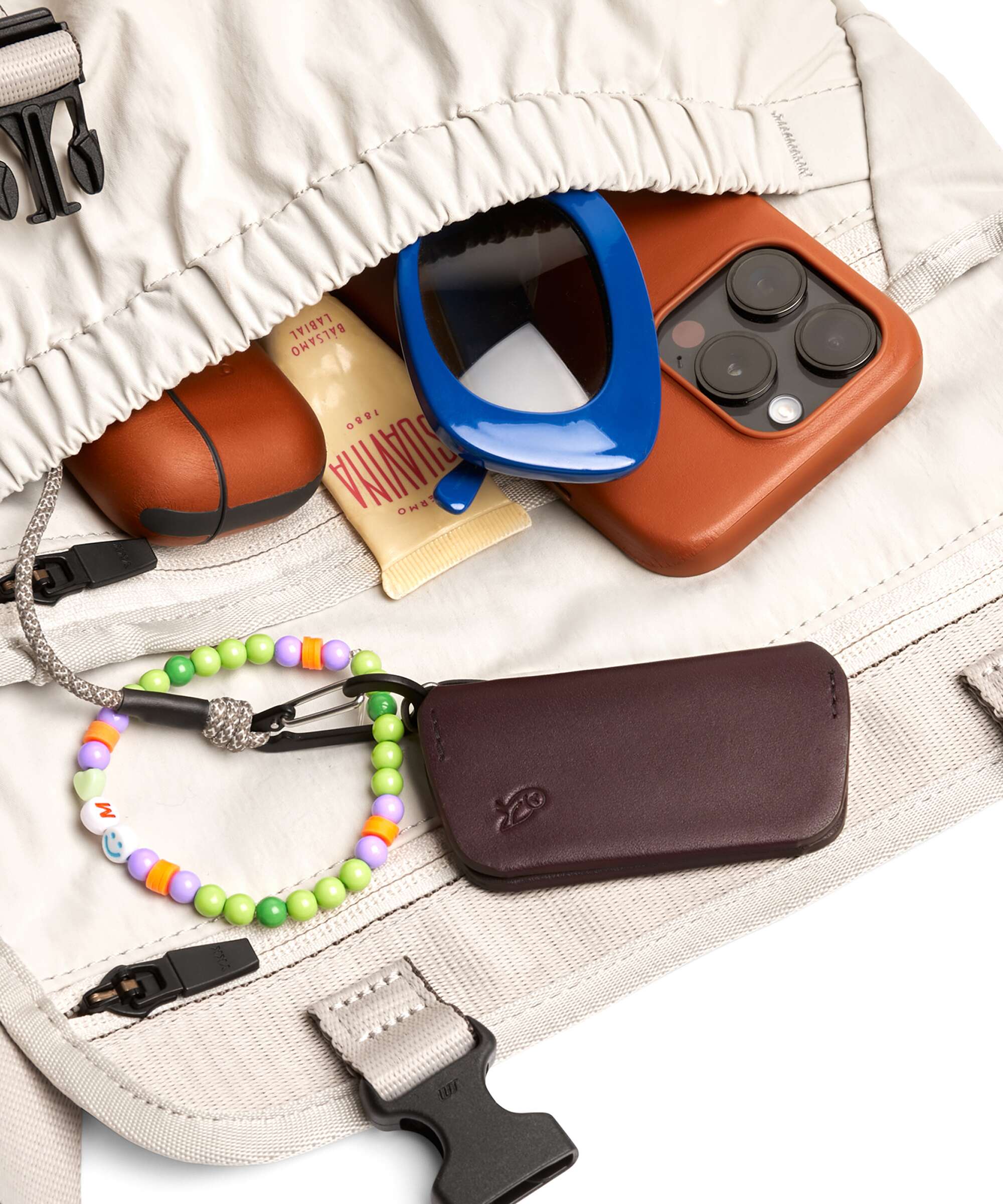 Bellroy Cinch 6 Mini Listonoszka oat - Image 8