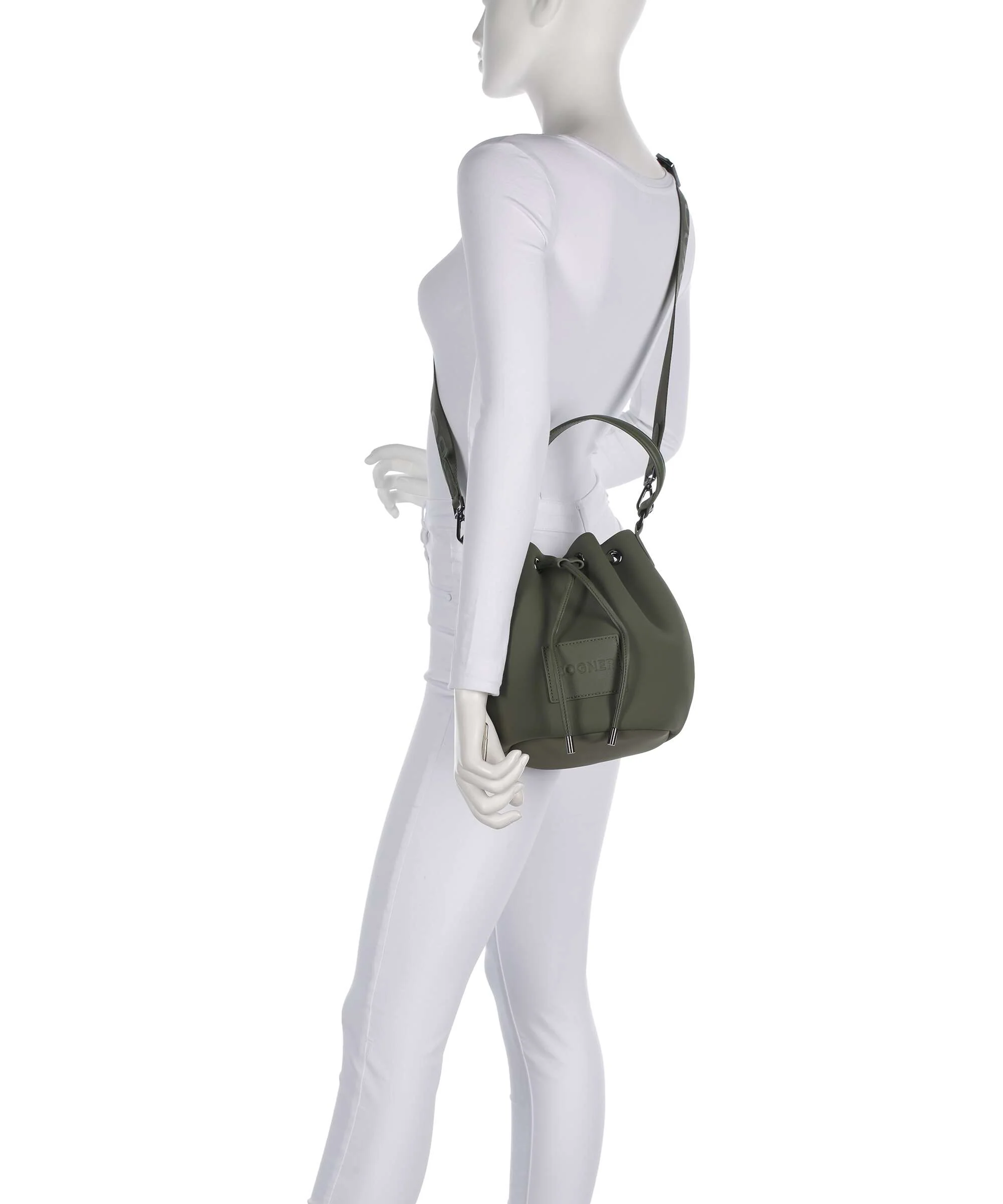 Bogner Alvier Ines Torebka worek dark olive - Image 3
