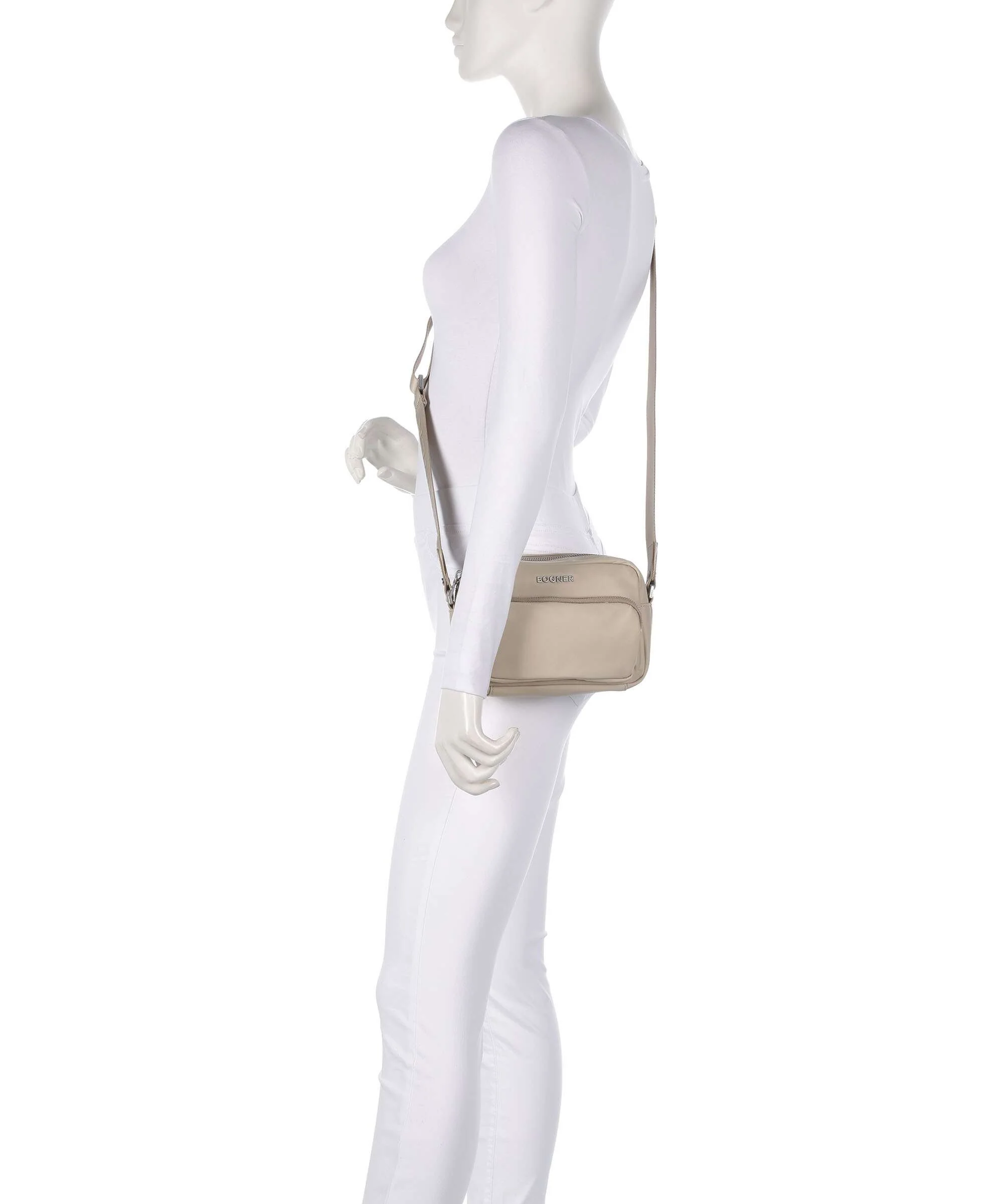 Bogner Klosters Lidia Torba przez ramię oyster gray - Image 3