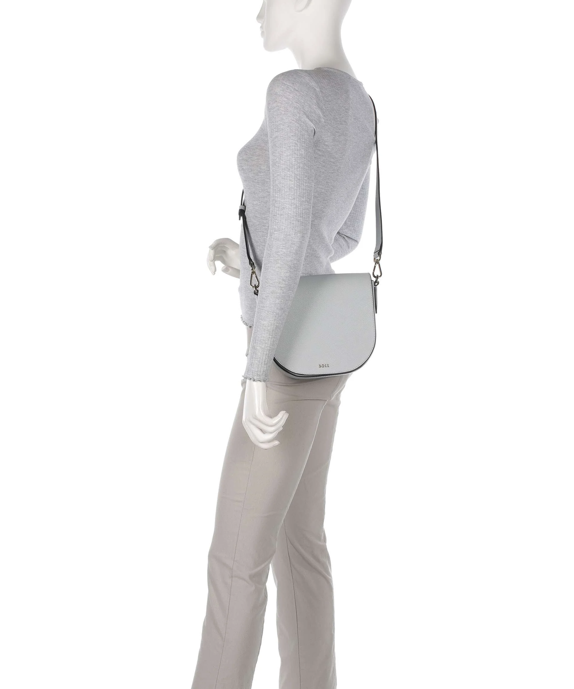 BOSS Alyce Torba przez ramię light/pastel grey - Image 3