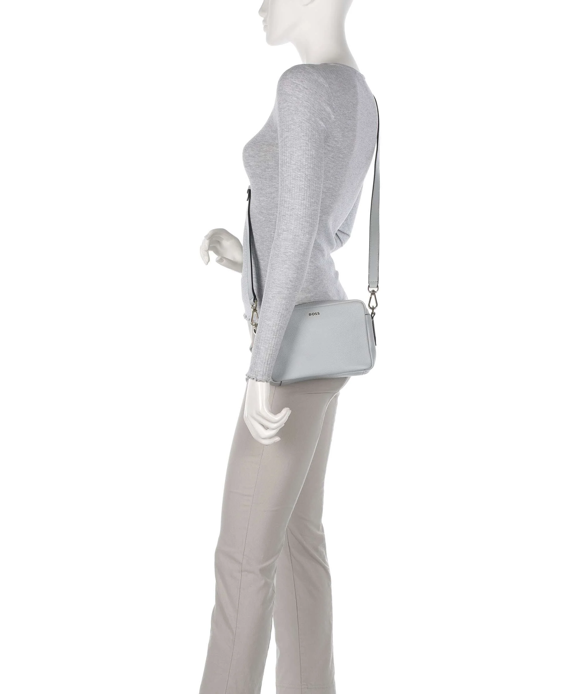 BOSS Alyce Torba przez ramię light/pastel grey - Image 3