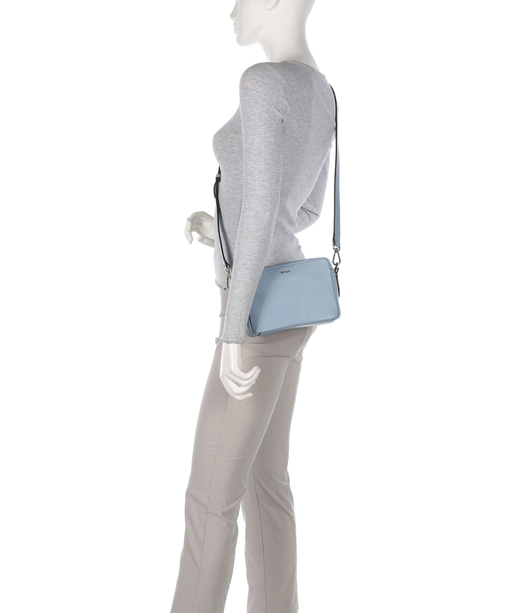 BOSS Alyce Torba przez ramię light/pastel blue - Image 3