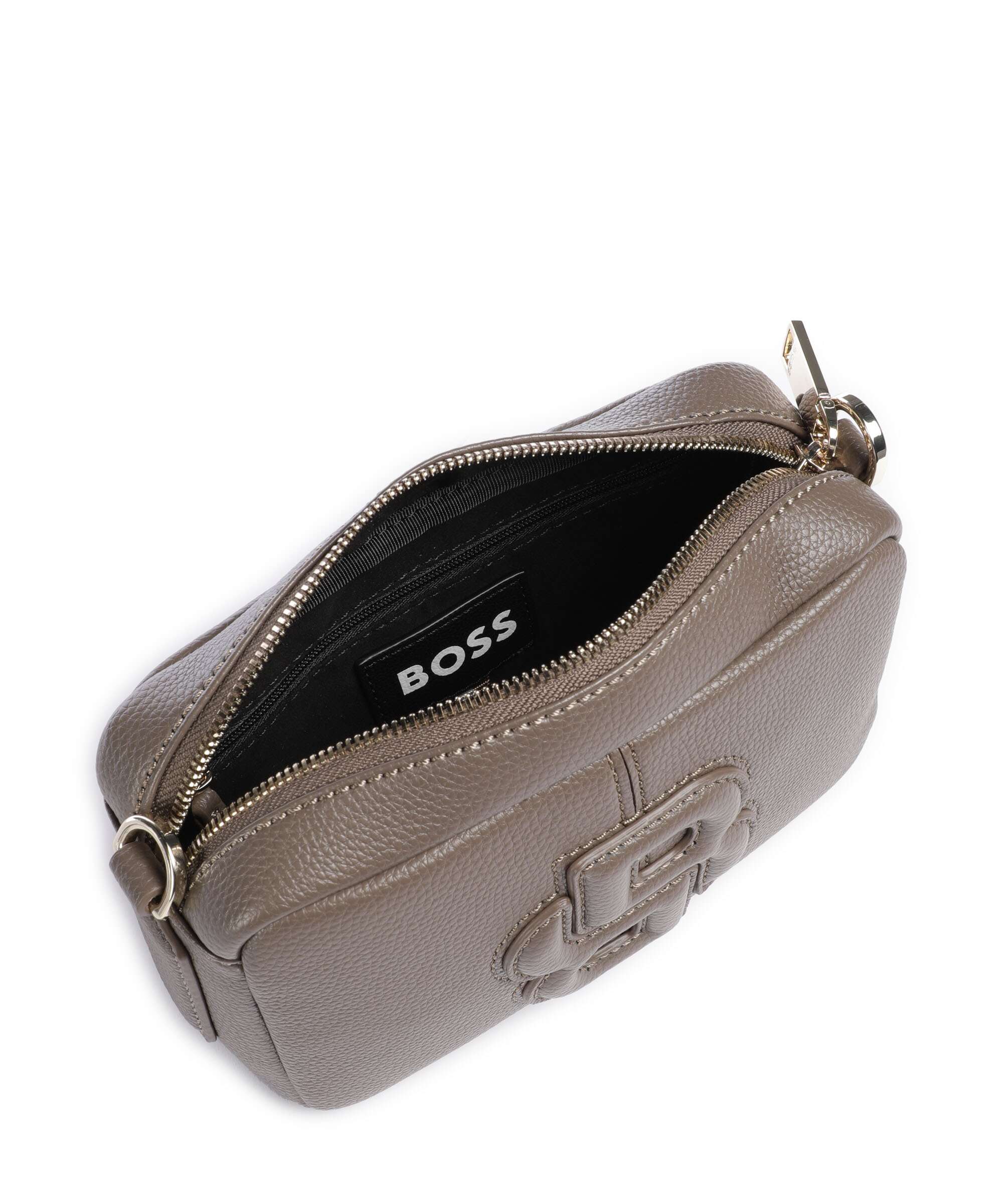 BOSS Anett Torba przez ramię medium brown - Image 6