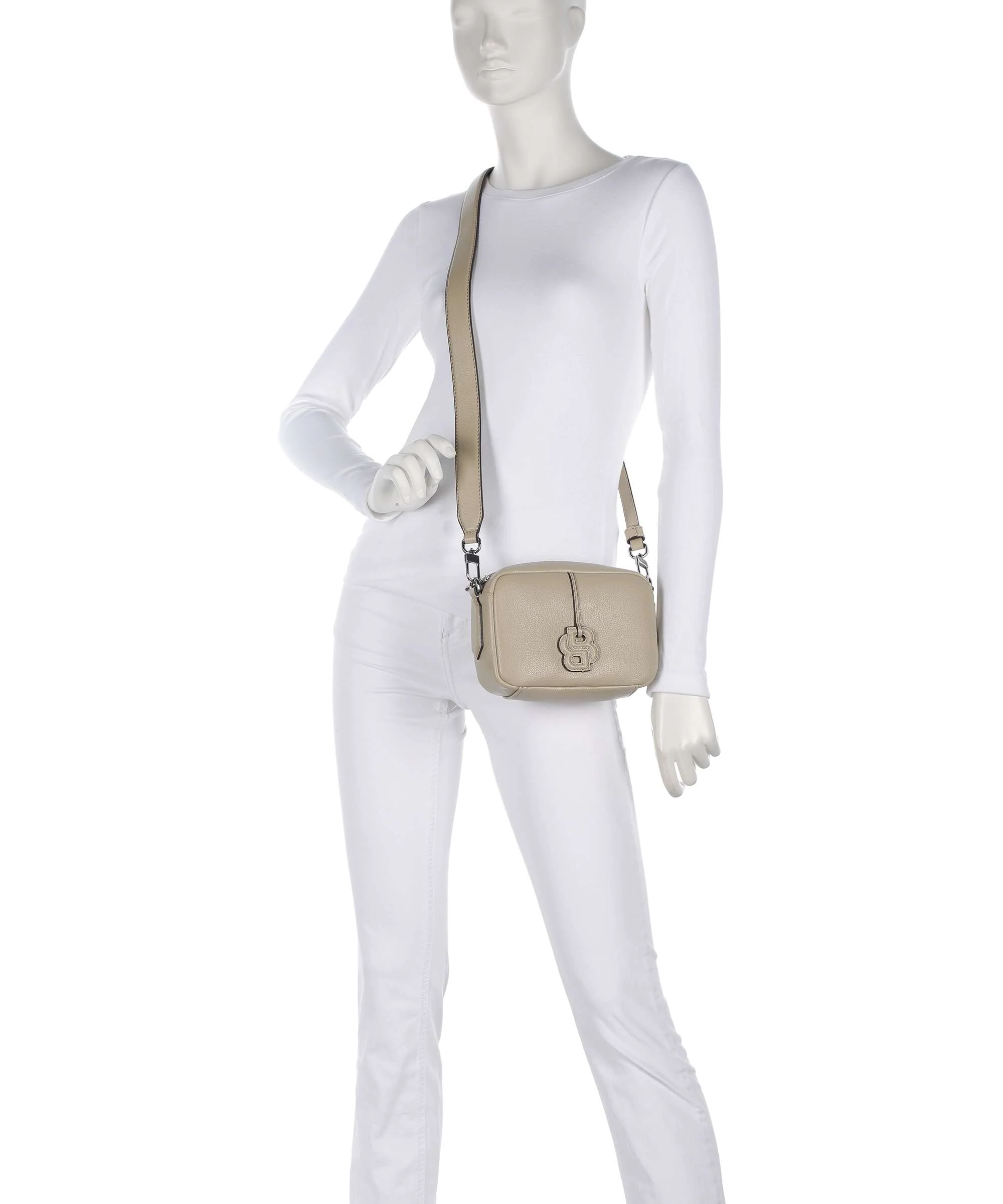 BOSS Anett Torba przez ramię light beige - Image 3