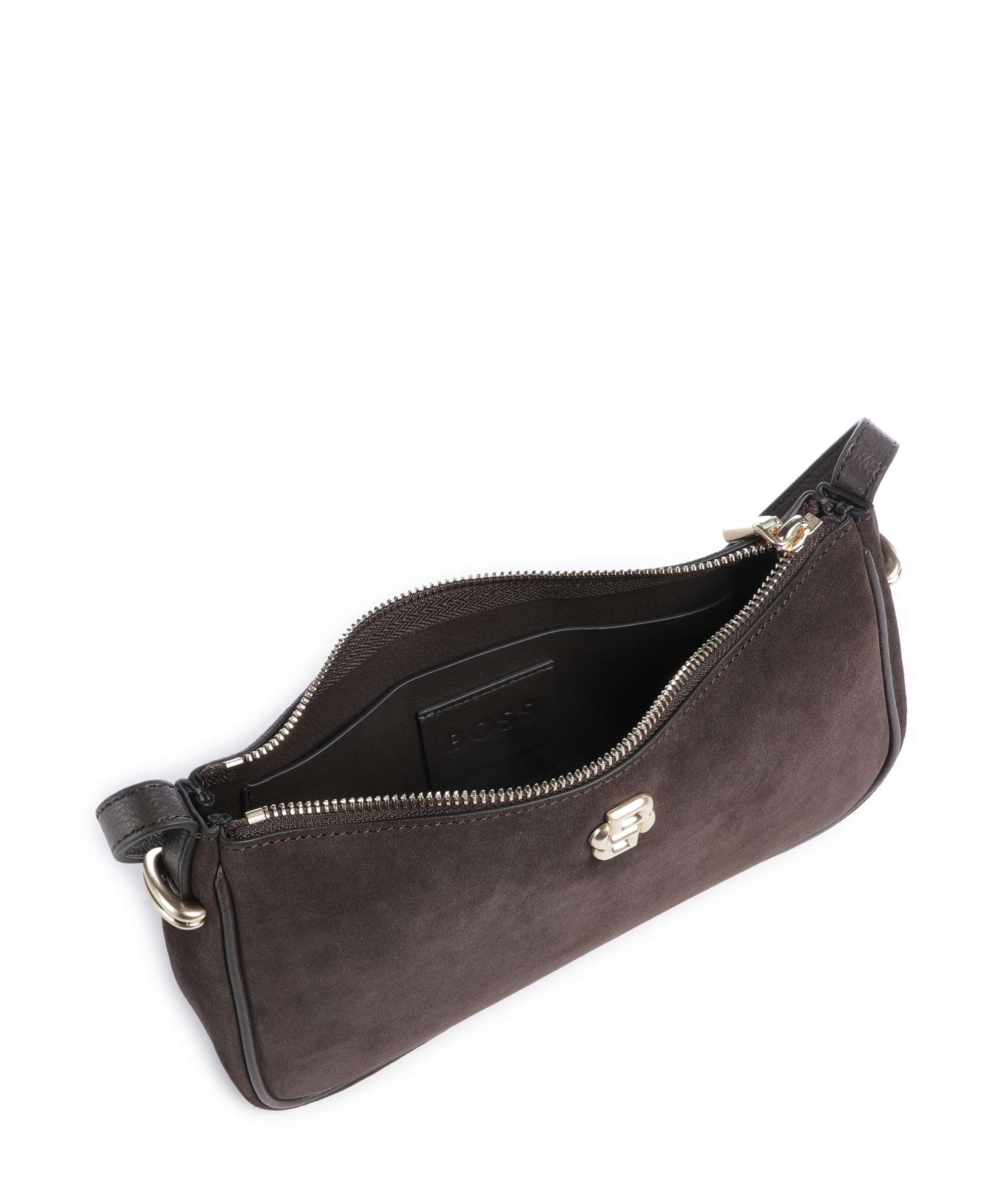 BOSS Beyond S Torba na ramię dark brown - Image 6