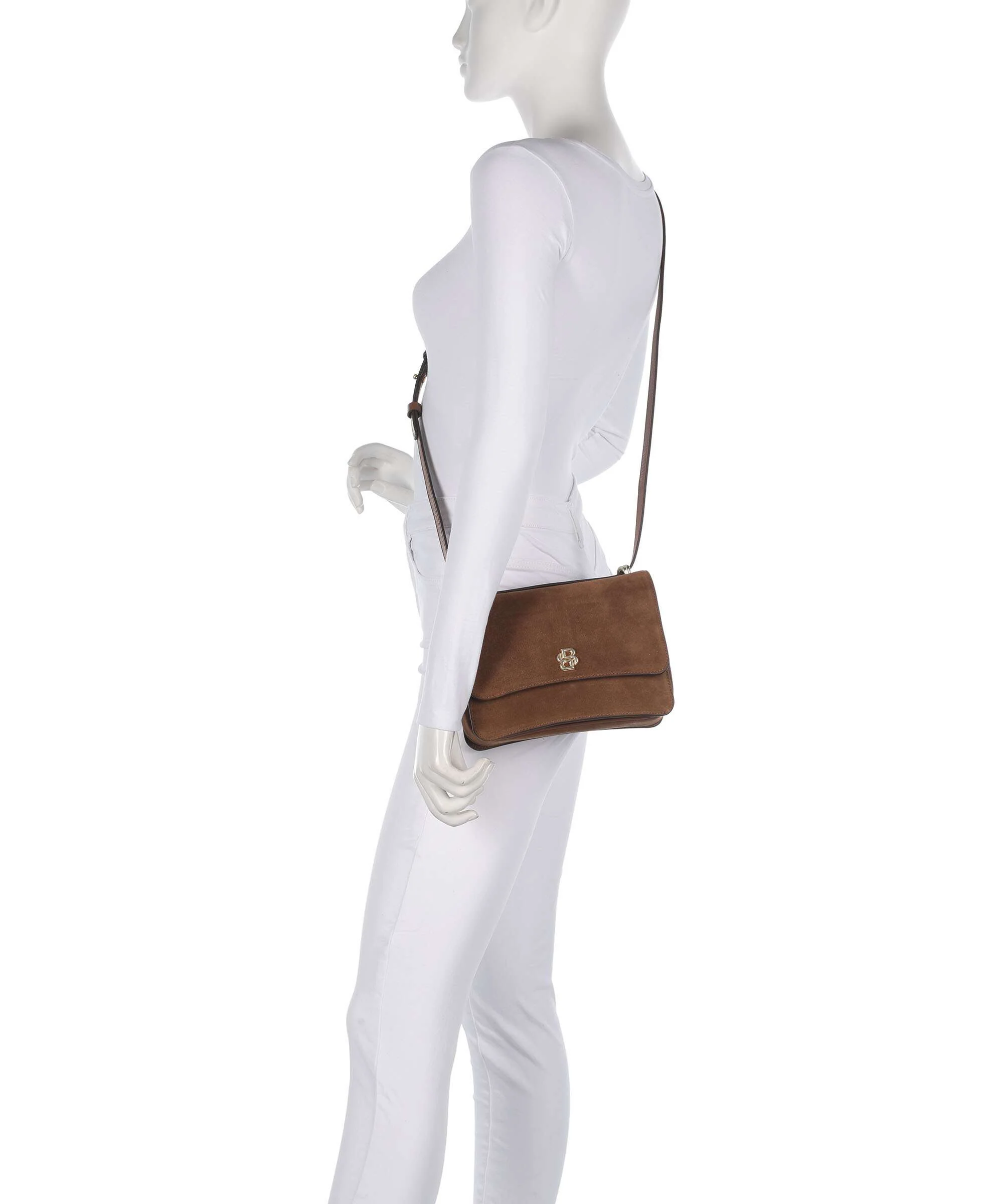 BOSS Beyond Torba na ramię medium brown - Image 3