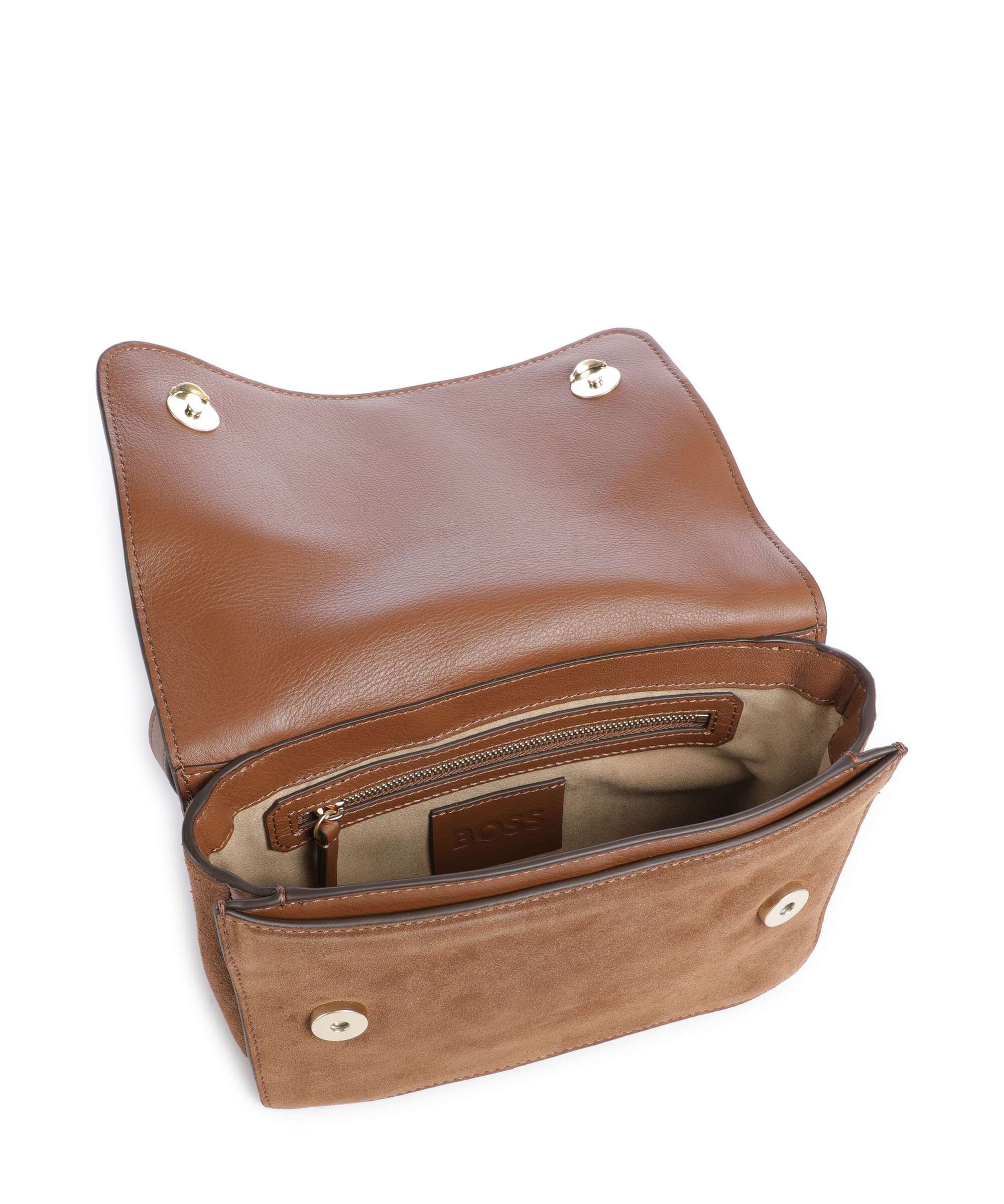 BOSS Beyond Torba na ramię medium brown - Image 7