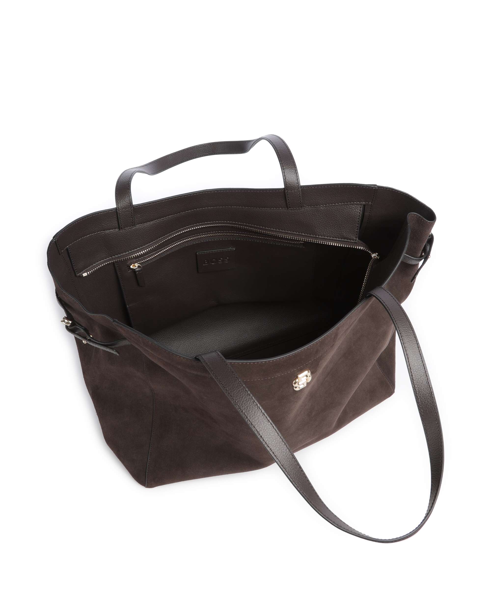 BOSS Beyond Torba na zakupy dark brown - Image 5