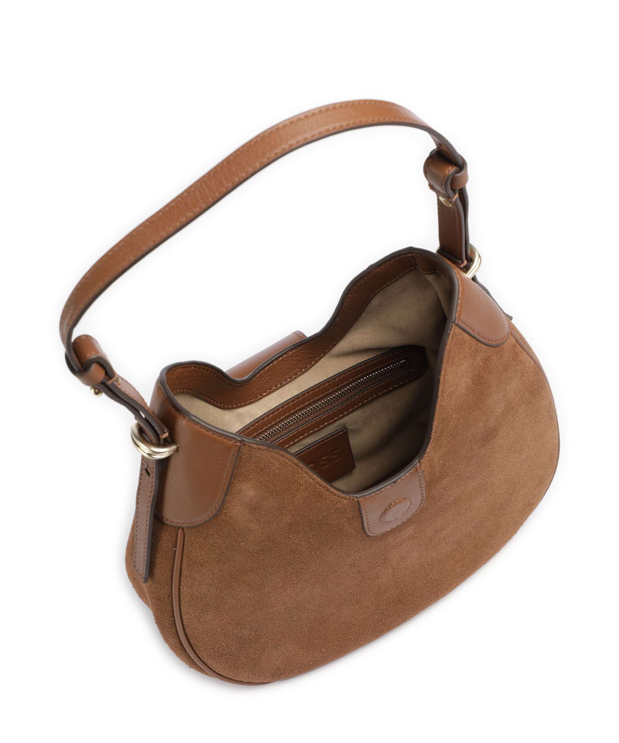 BOSS Beyond Torebka worek medium brown - Image 6
