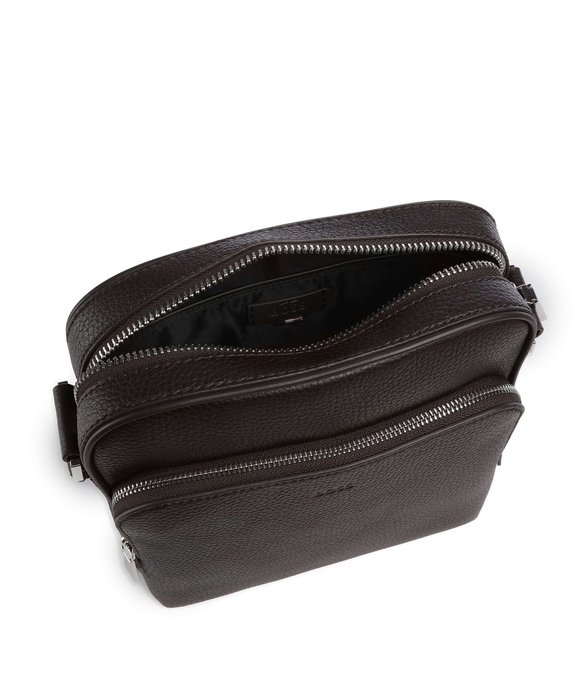 BOSS Crosstown Torba przez ramię dark brown - Image 6