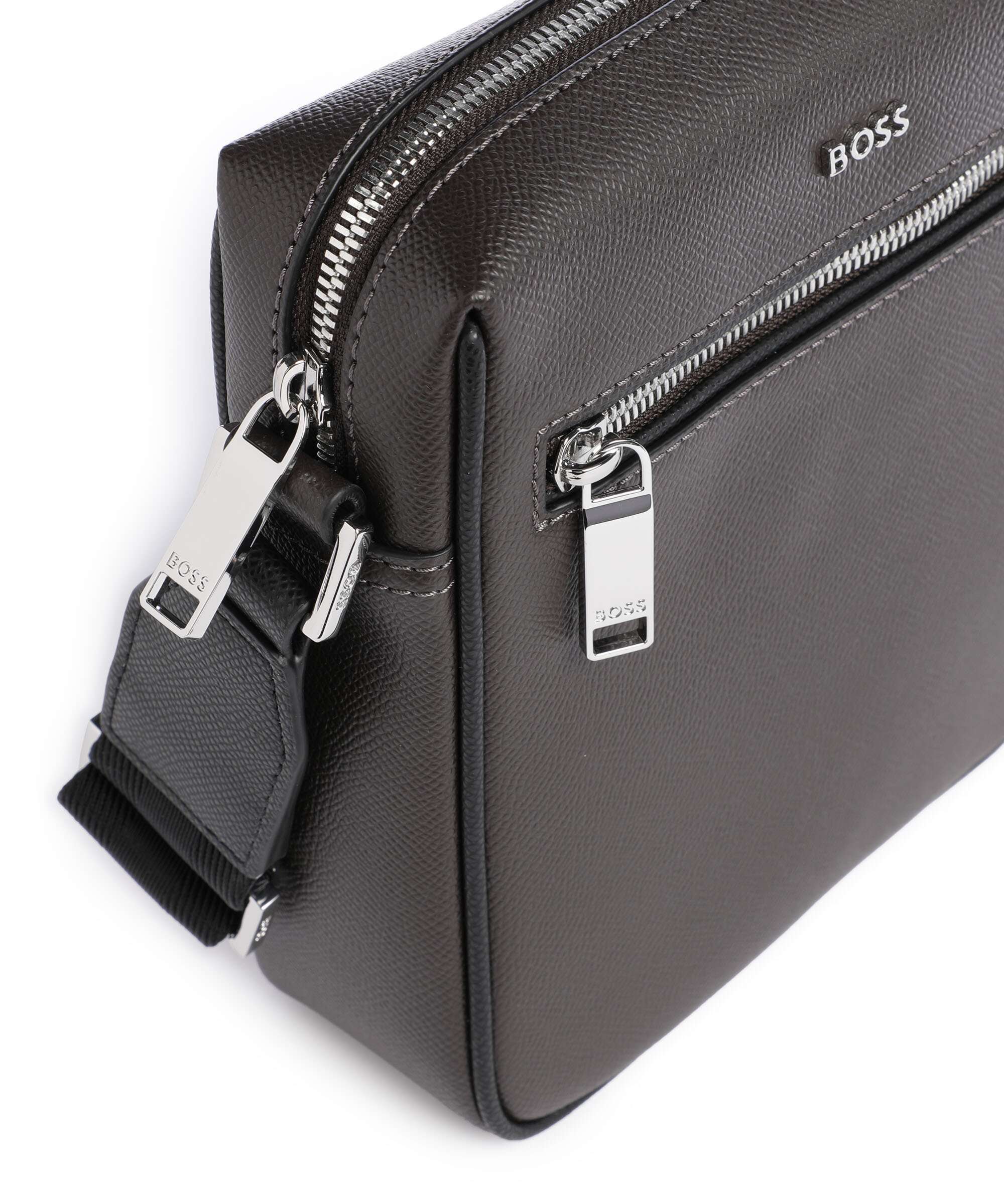 BOSS Daxter Torba przez ramię dark brown - Image 4