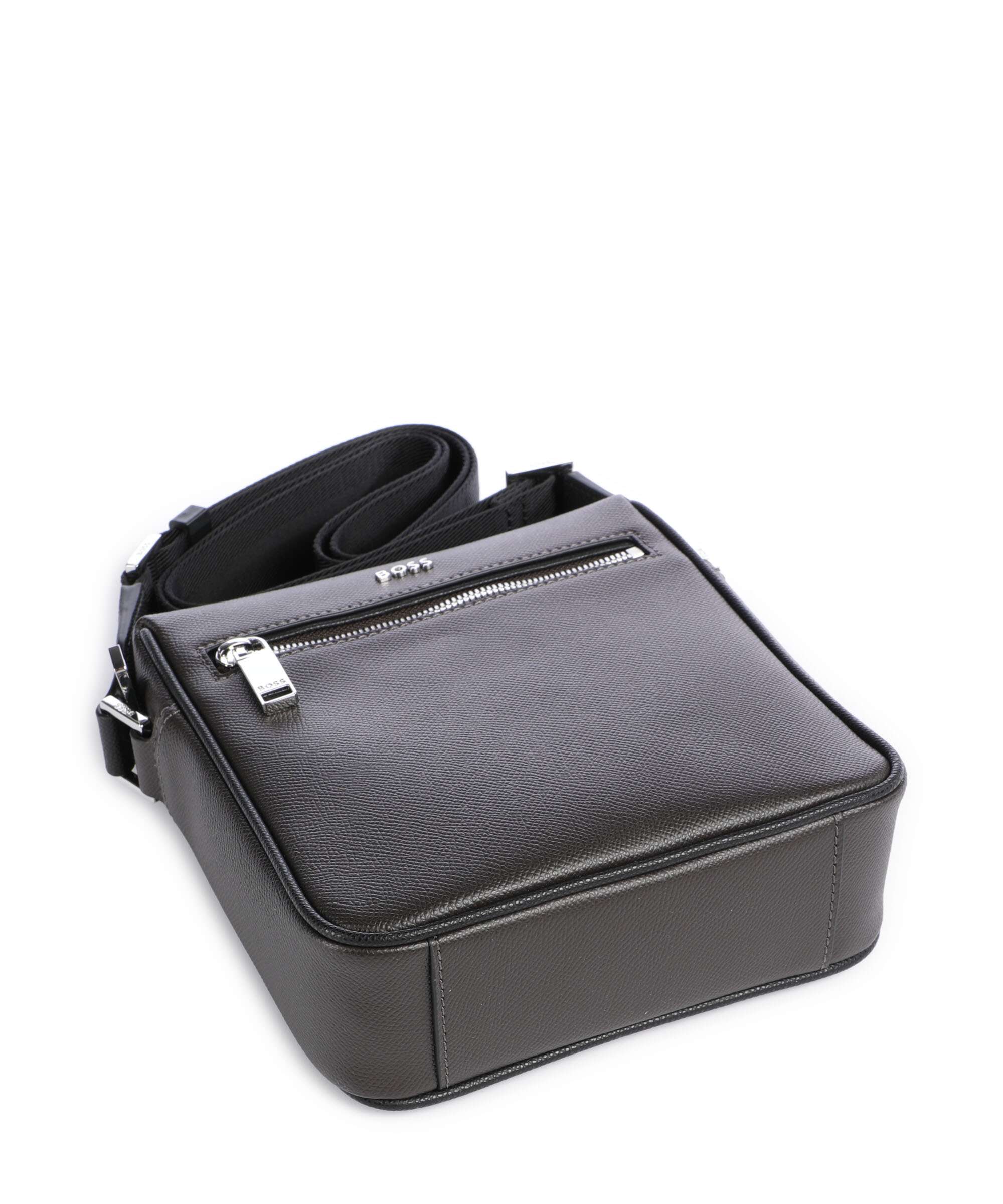 BOSS Daxter Torba przez ramię dark brown - Image 5