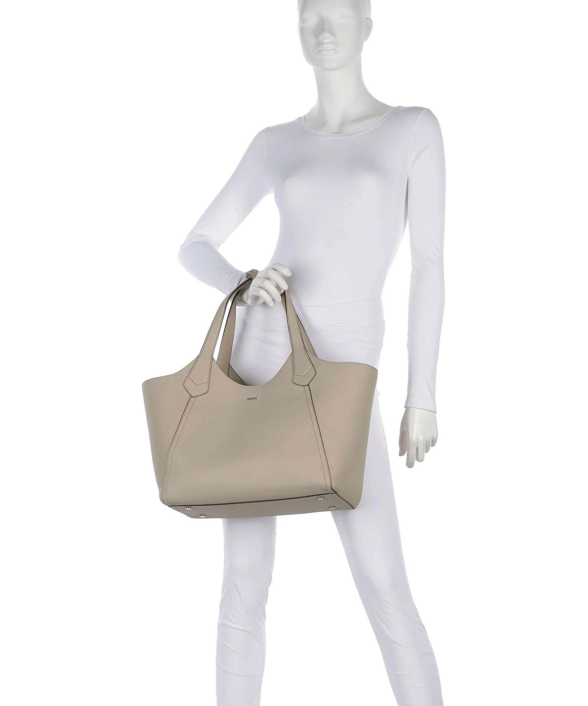 BOSS Lenah Torba na zakupy light beige - Image 3