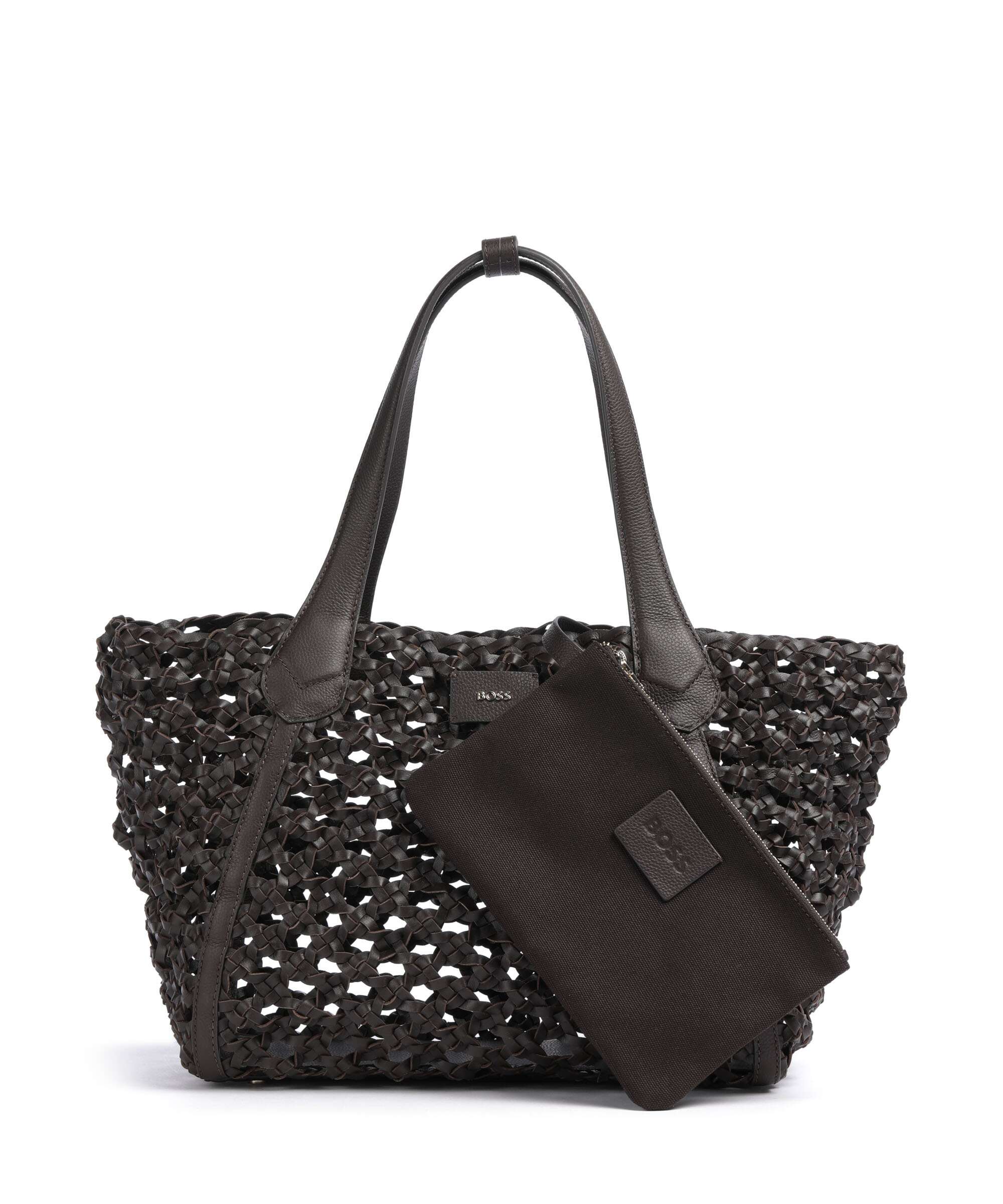 BOSS Lenah Torebka worek dark brown - Image 4
