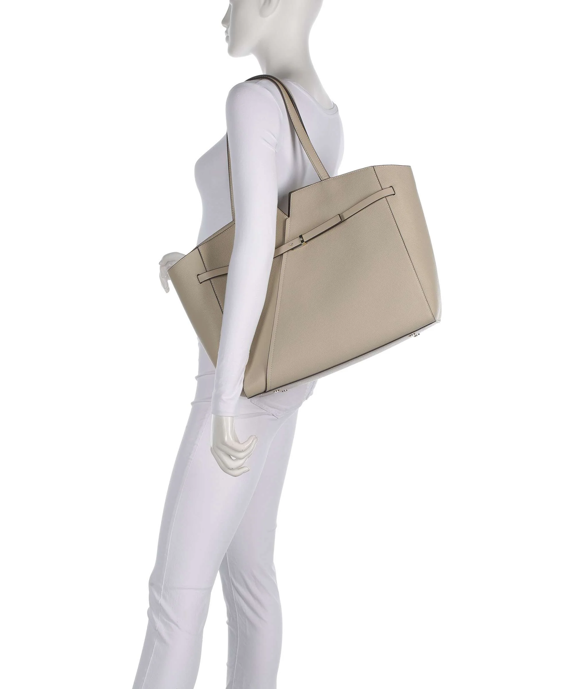 BOSS Revers Torba na zakupy light beige - Image 3