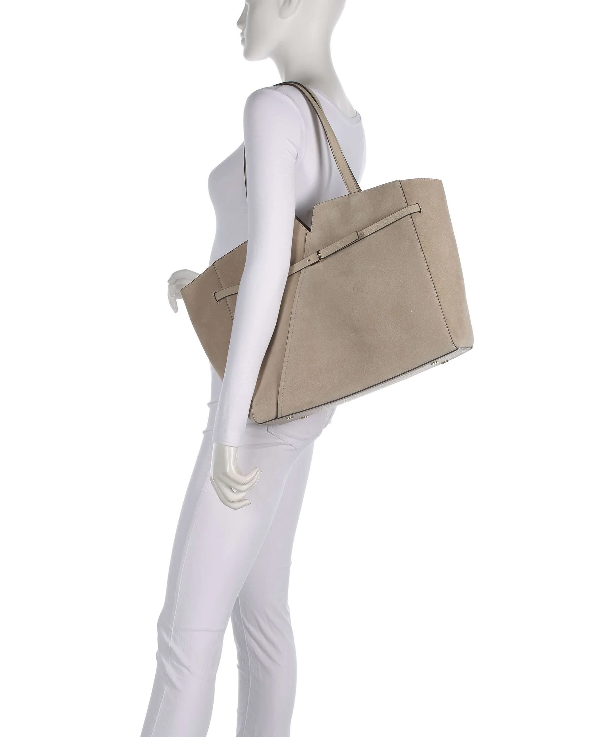 BOSS Revers Torba na zakupy light beige - Image 3