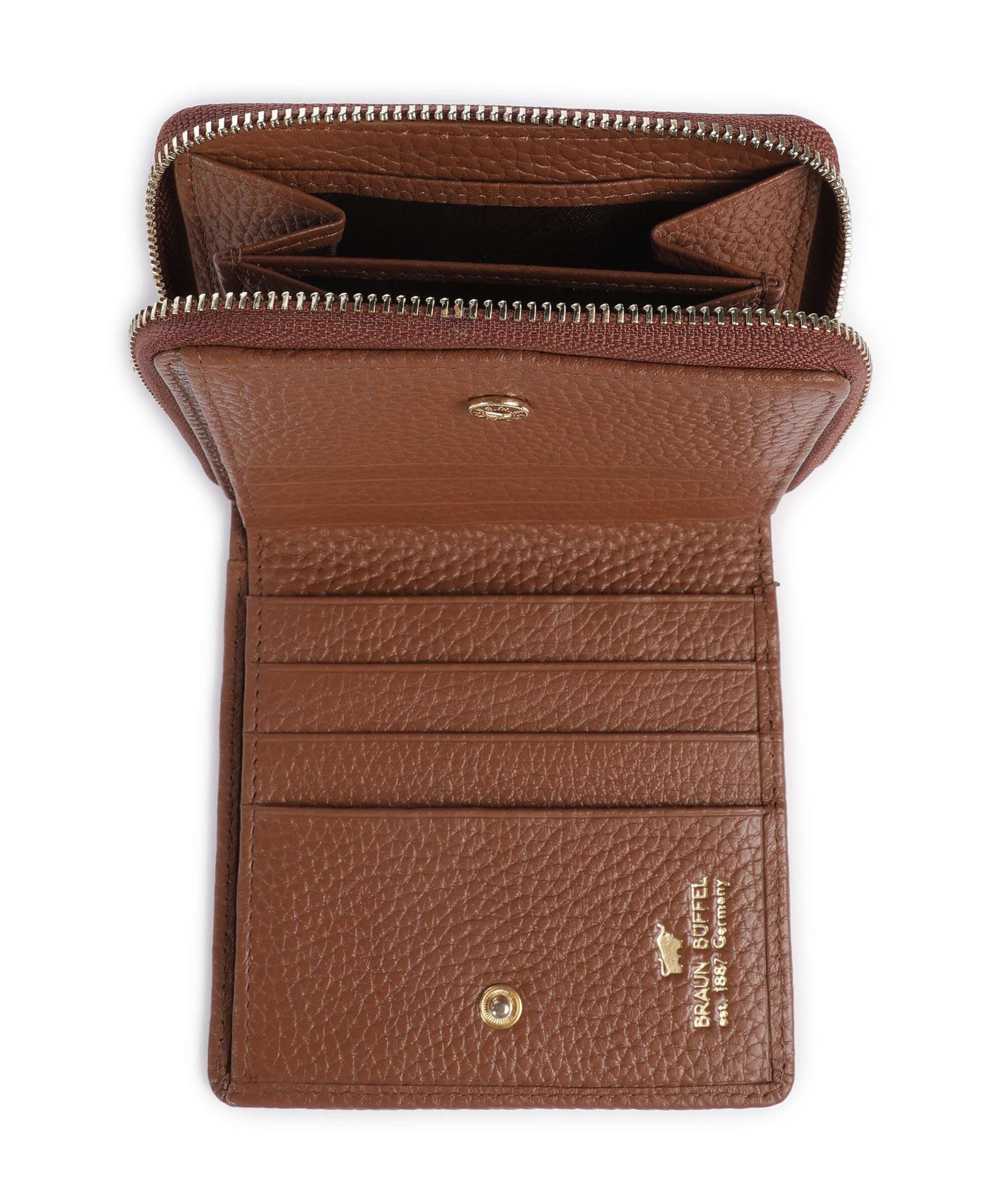 Braun Büffel Asti Portfel saddle brown - Image 2