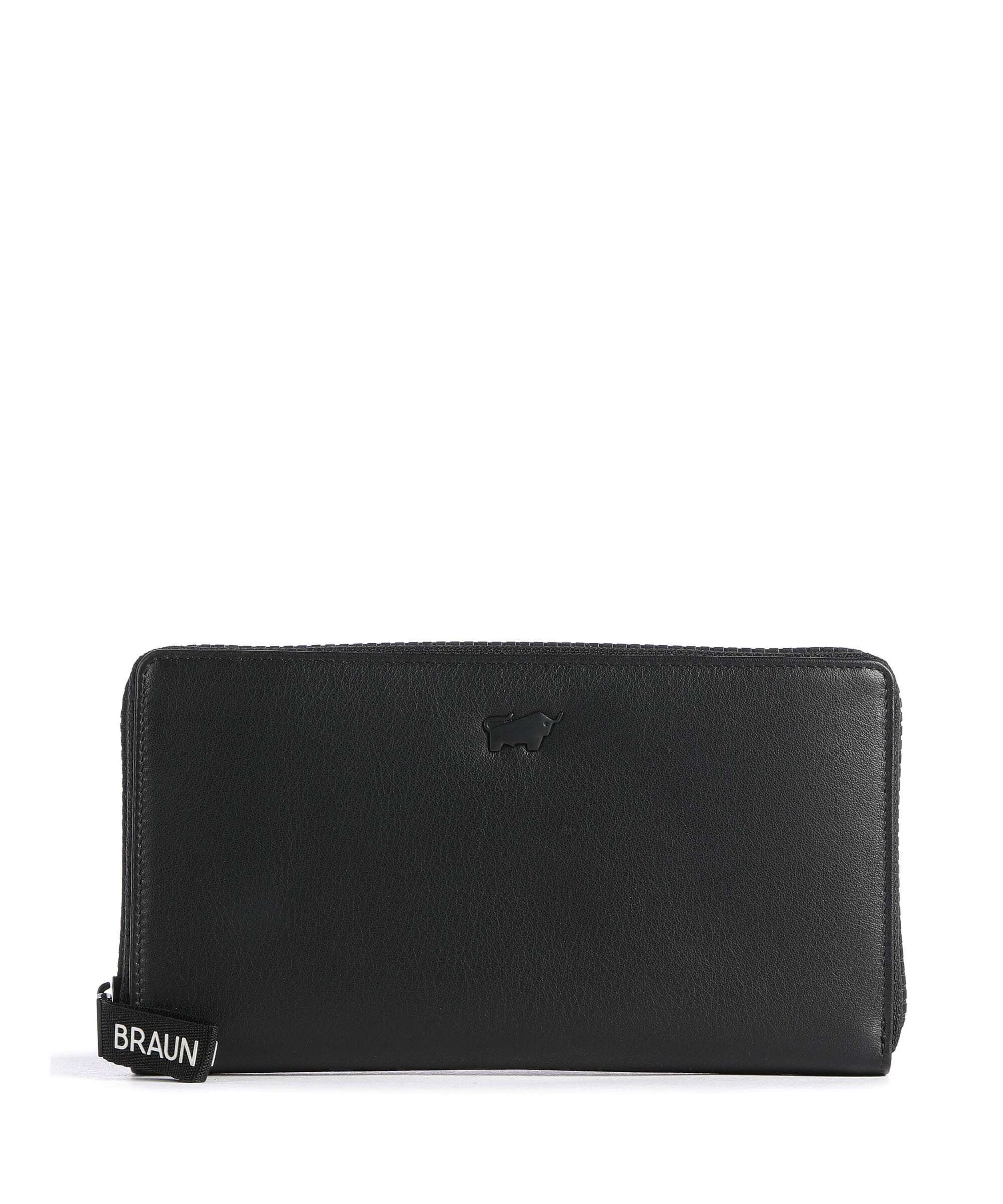 Braun Büffel Capri Portfel schwarz
