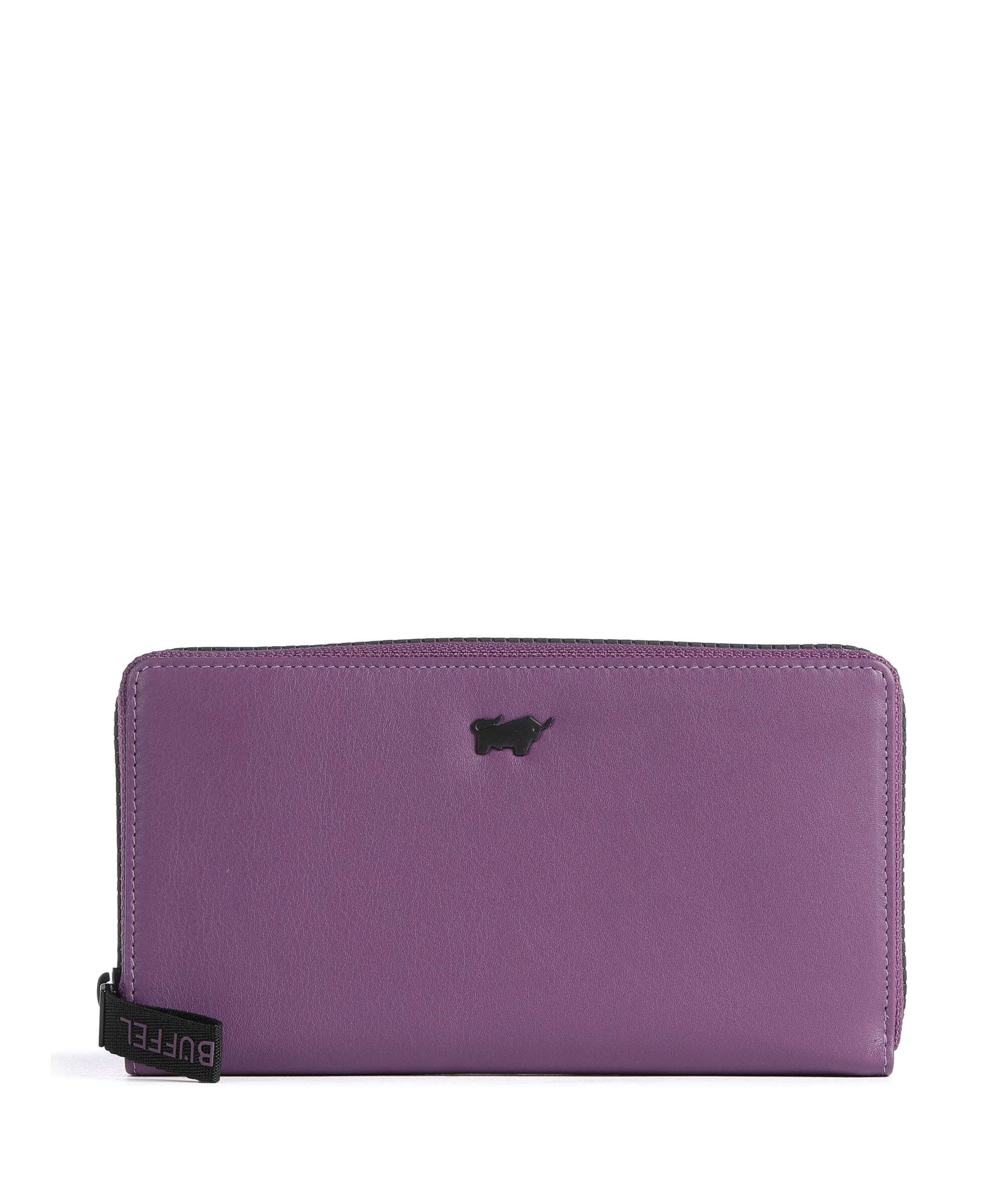 Braun Büffel Capri Portfel viola