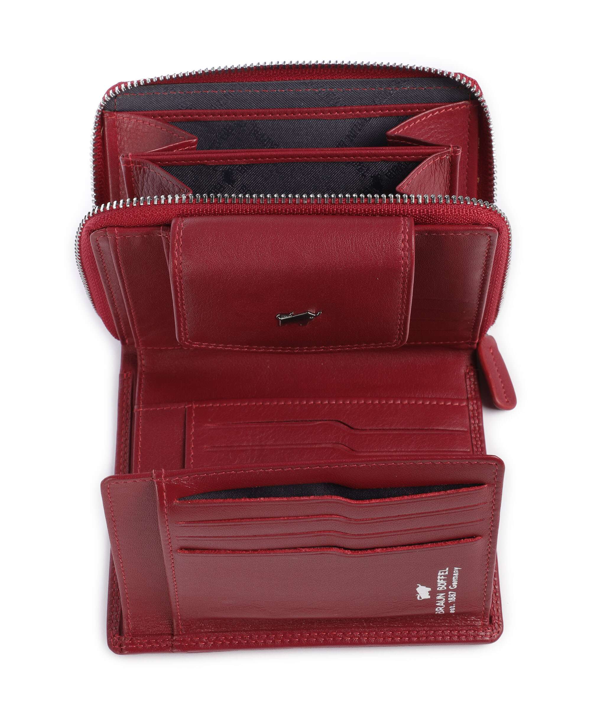 Braun Büffel Golf Portfel rot - Image 2