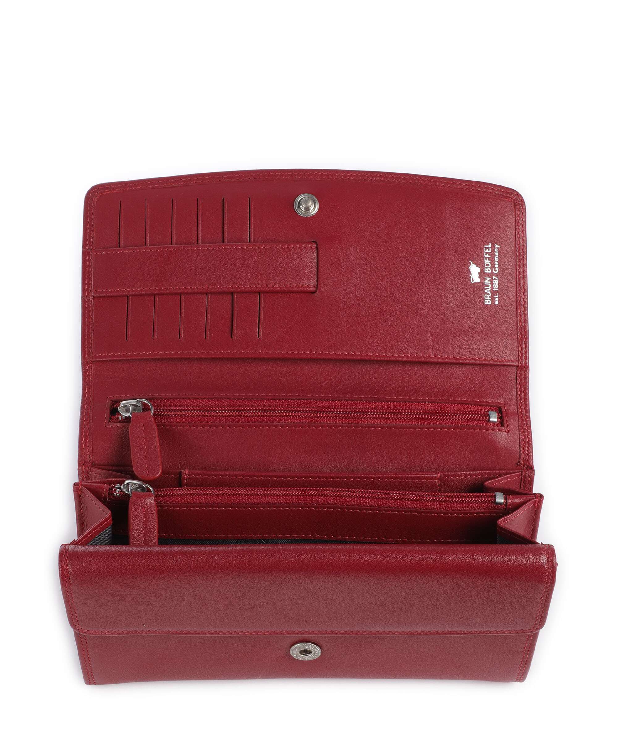 Braun Büffel Golf Portfel rot - Image 2