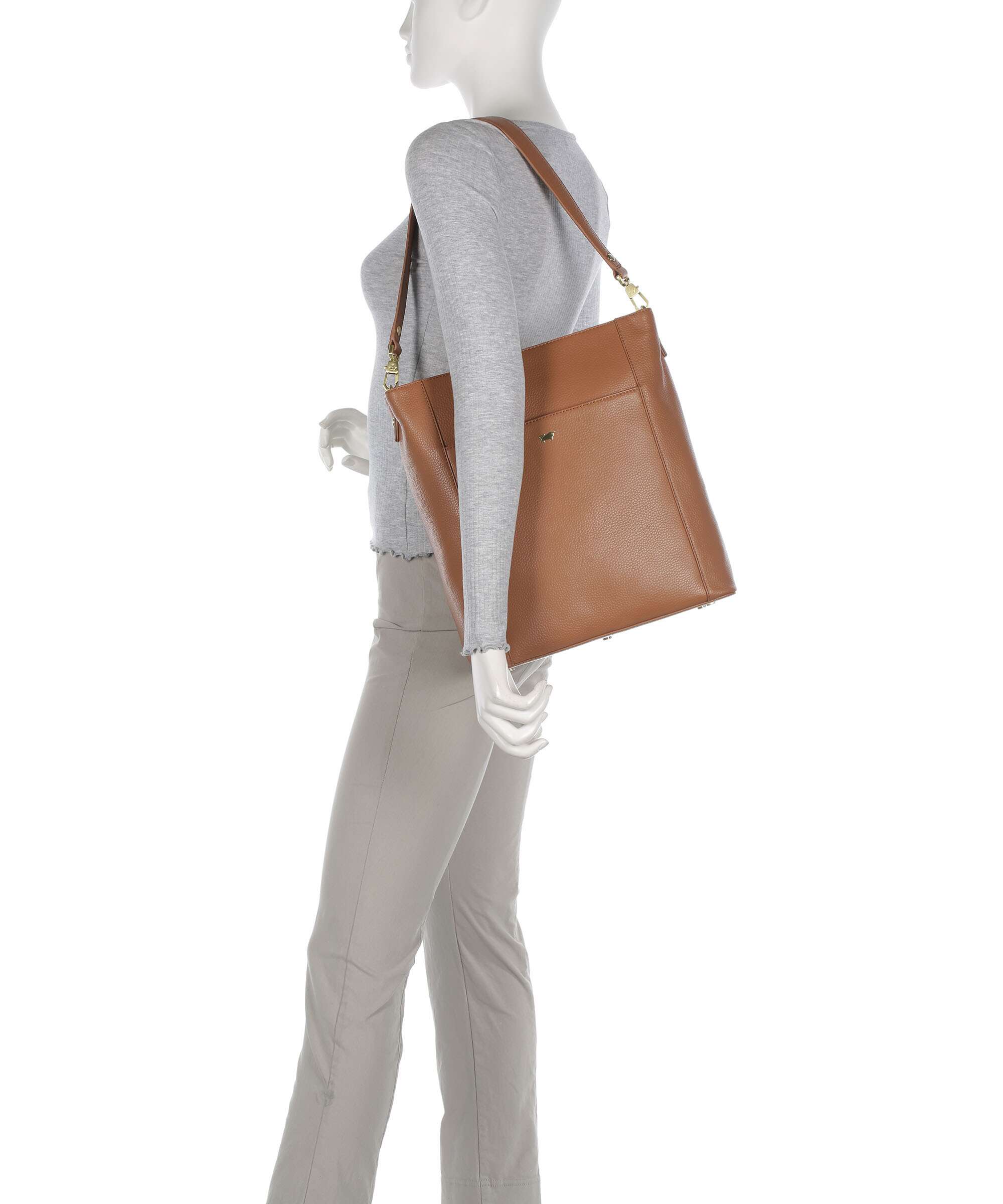 Braun Büffel Hanna Torba na zakupy cognac - Image 3