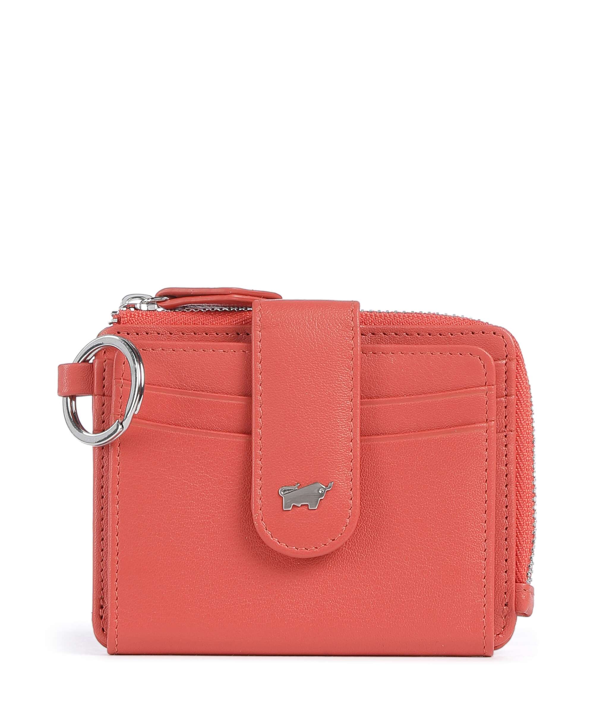 Braun Büffel Joy Etui na karty kredytowe coral