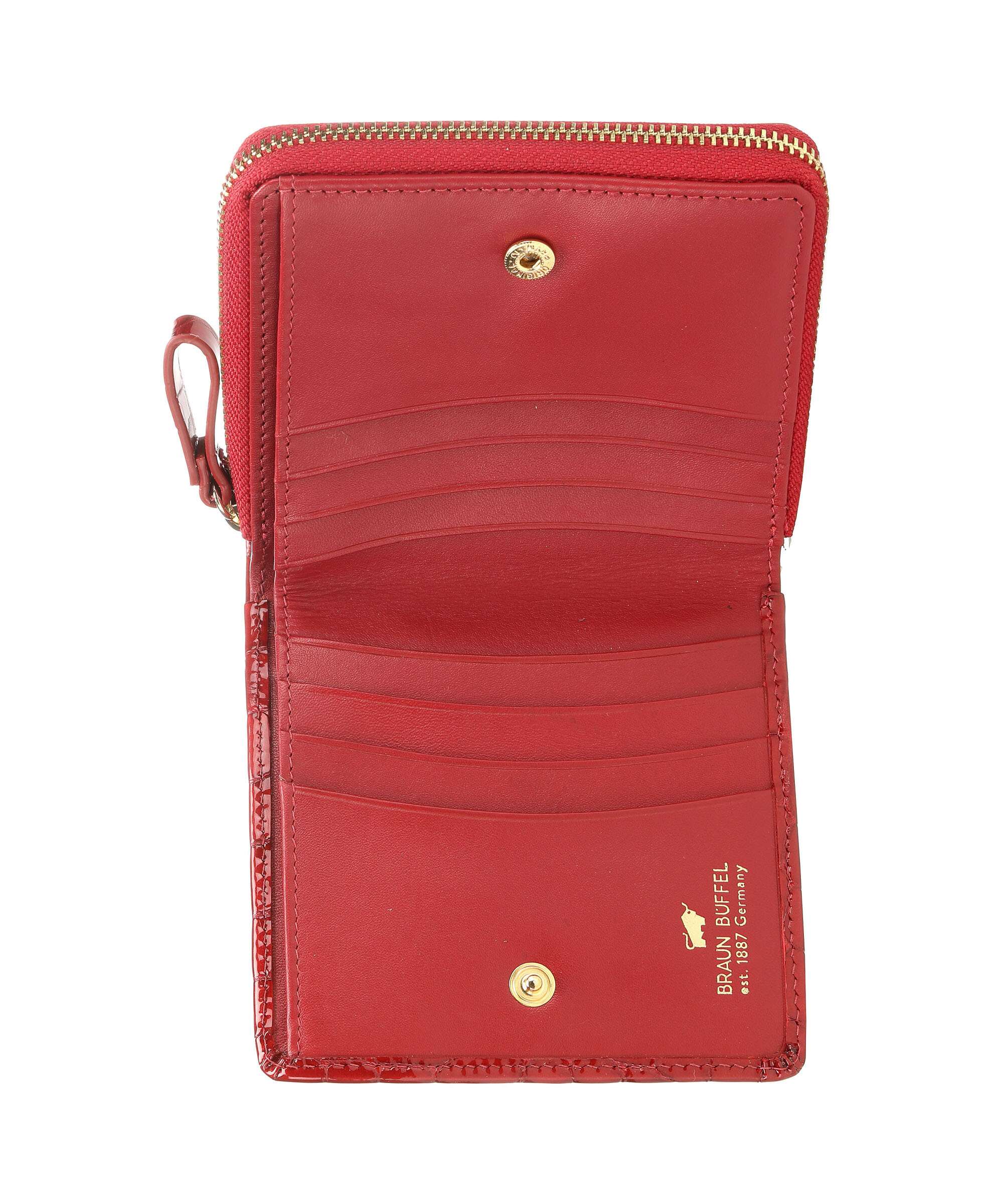 Braun Büffel Verona Portfel rot - Image 2