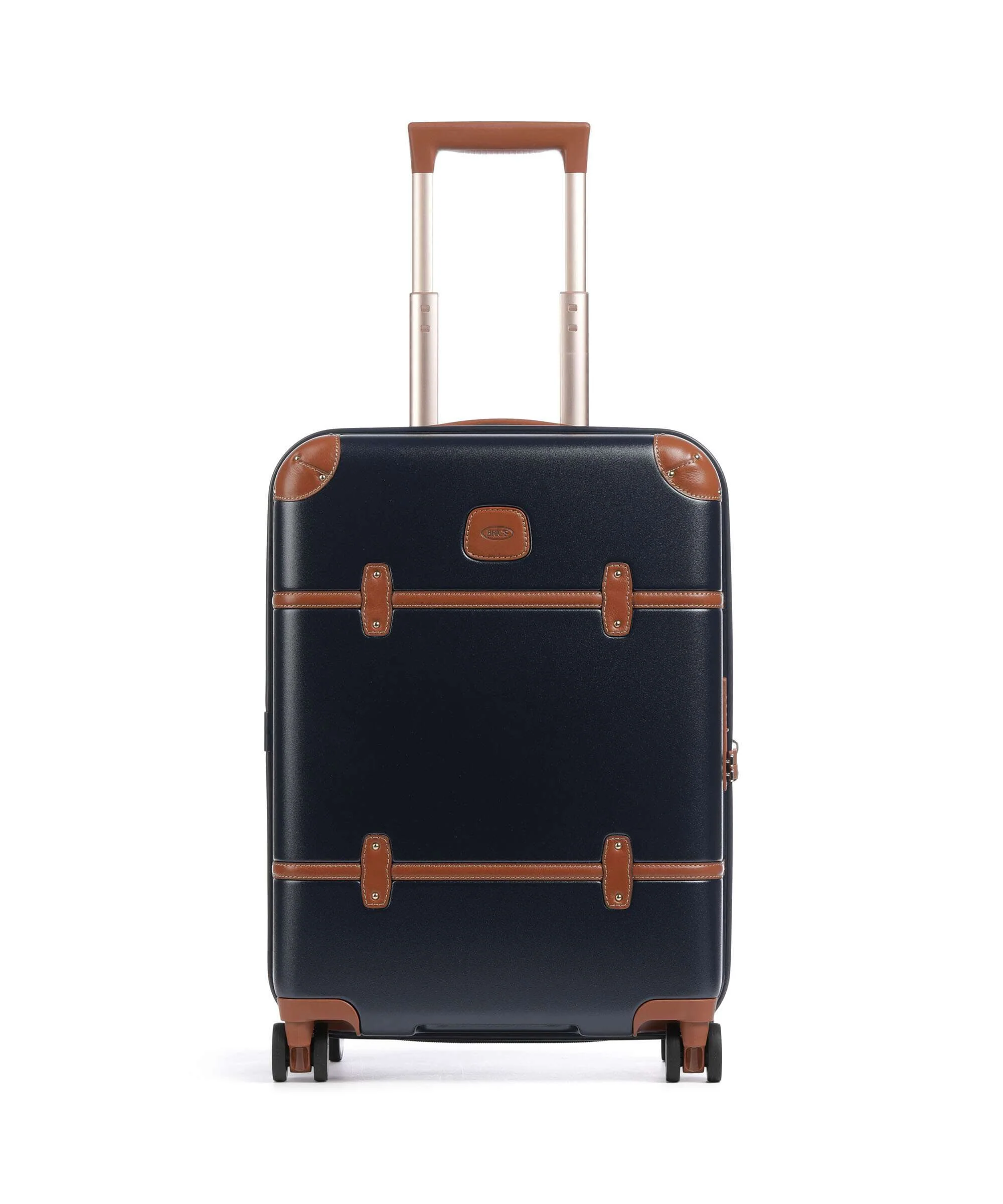 Brics Bellagio Walizka na 4 kołach blue/tan