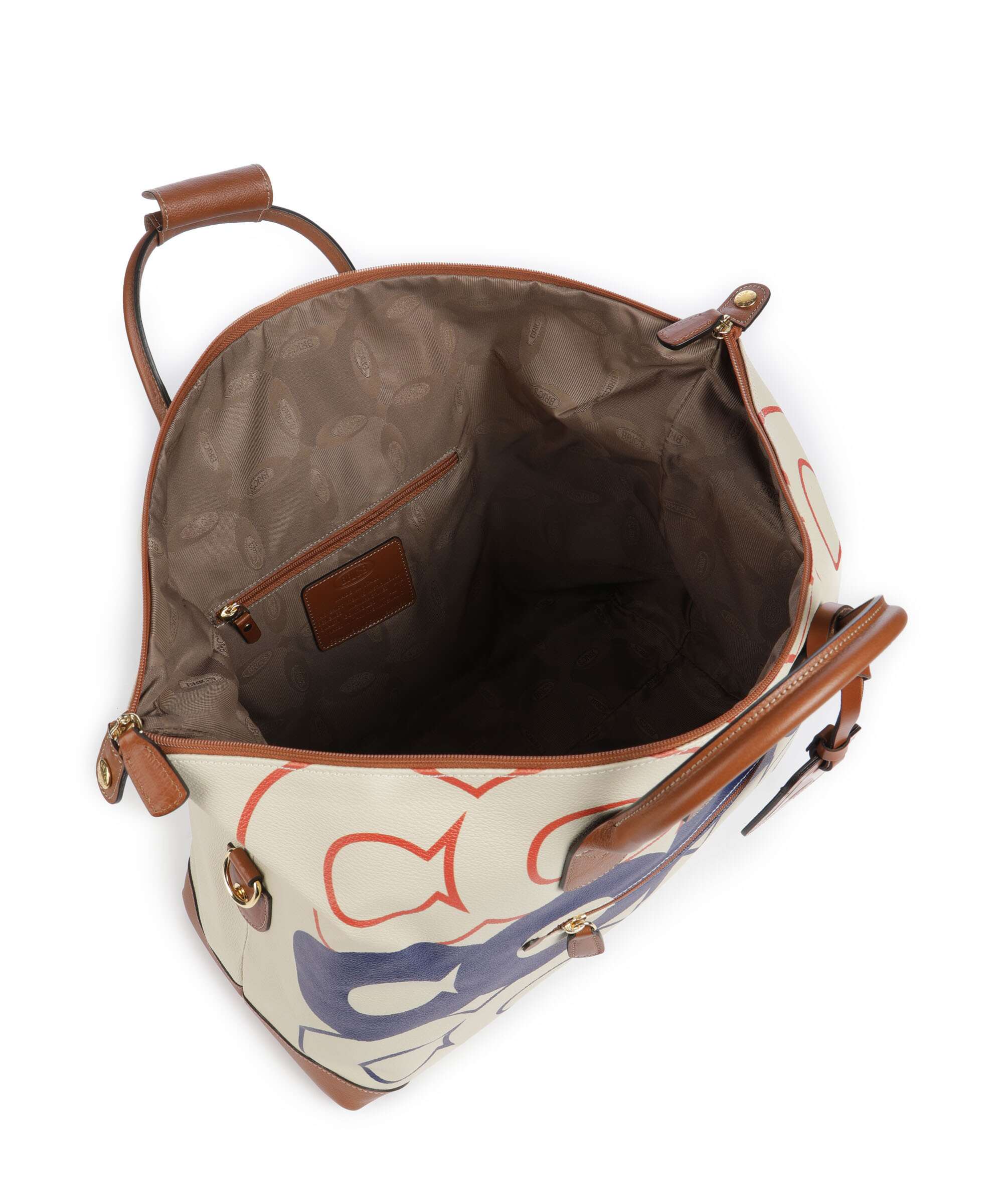 Brics Firenze Torba weekendowa cream - Image 5