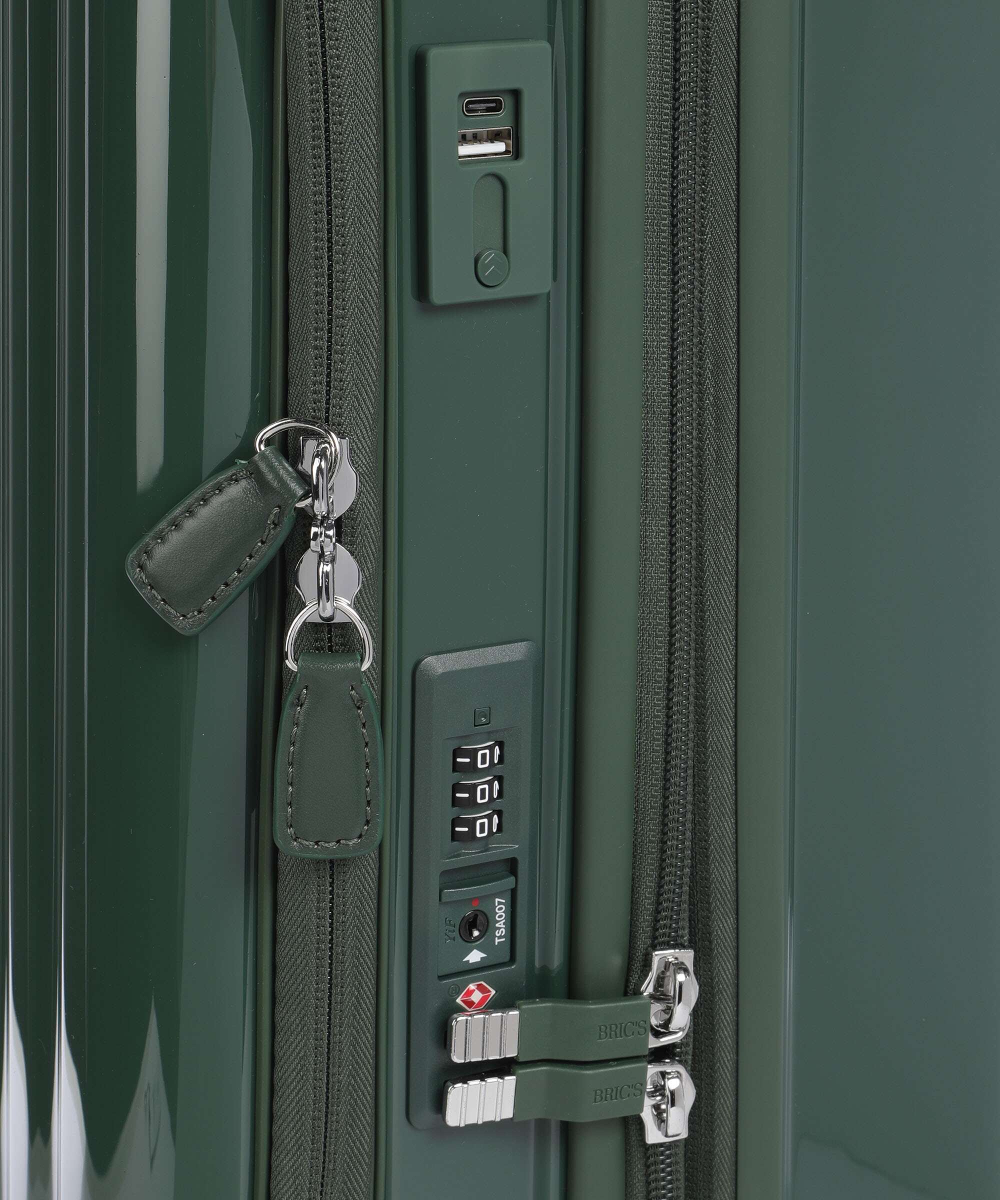Brics Positano Walizka na 4 kołach emerald green - Image 3
