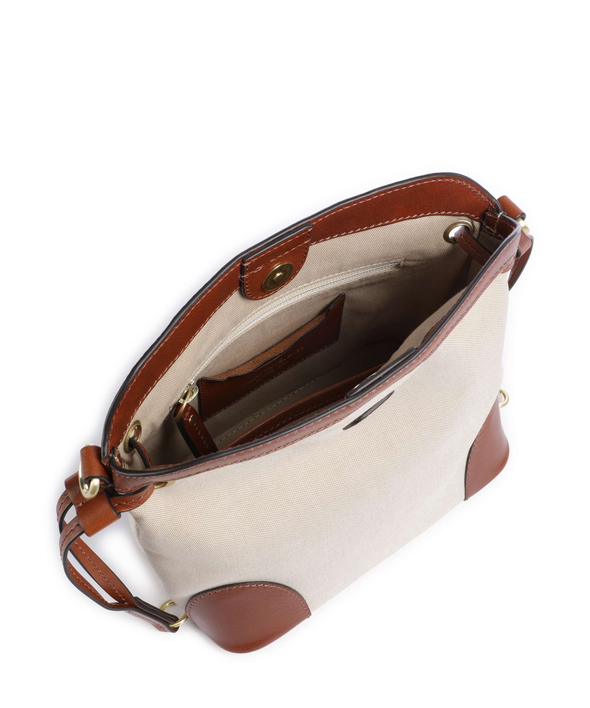 Brics Volterra Small Torebka worek cappuccino - Image 7
