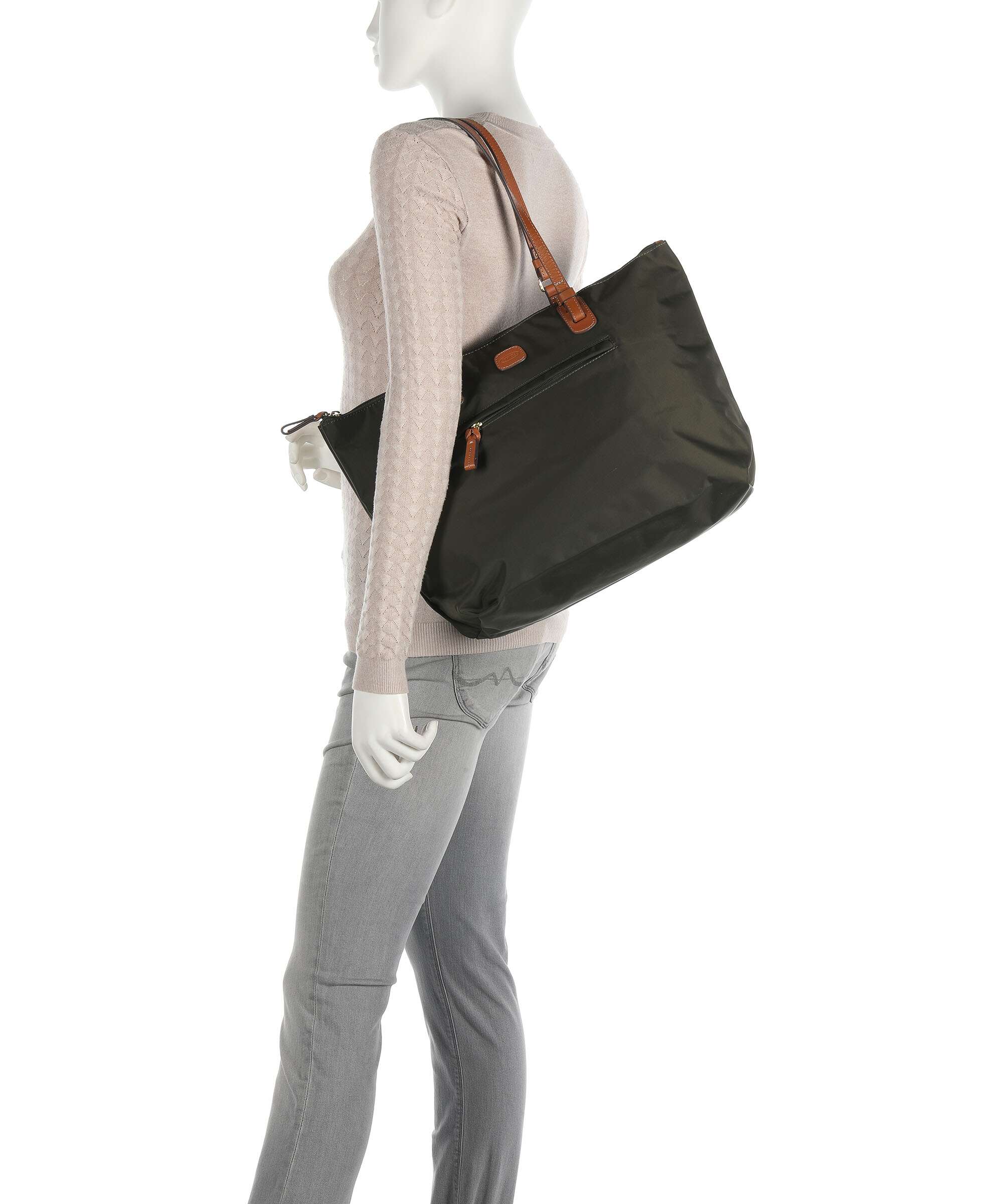 Brics X-Collection L Torba na zakupy olive - Image 3